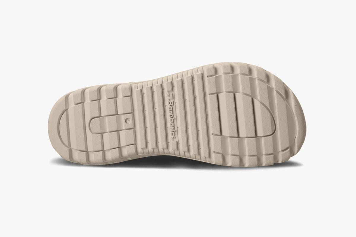 Barebarics - Zing Frost Desert Stone - Unisex winter barefoot sneakers