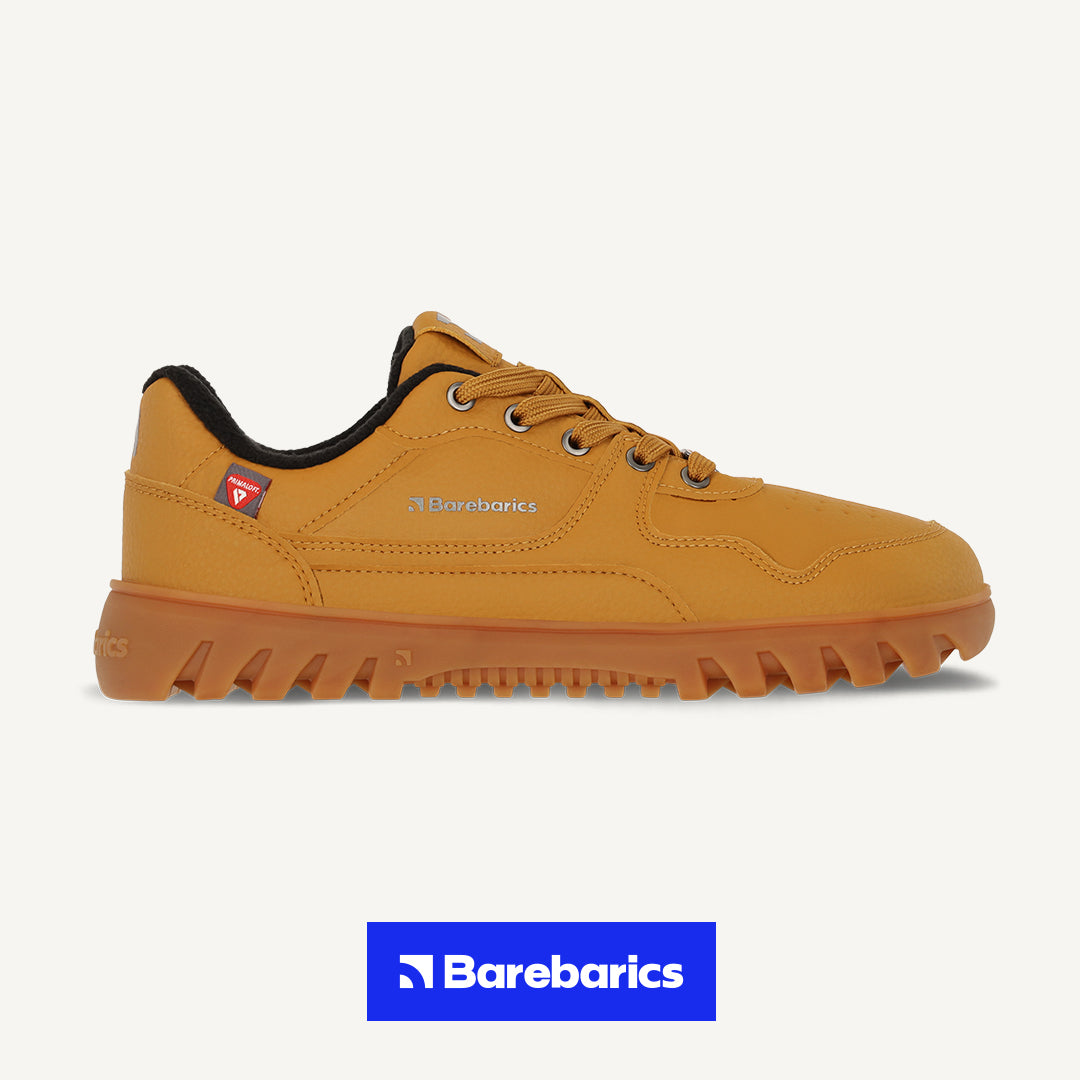 Barebarics - Zing Frost Light Caramel - Deportivas barefoot de invierno-Barebarics-Cacles Barefoot-Tienda de calzado barefoot respetuoso minimalista