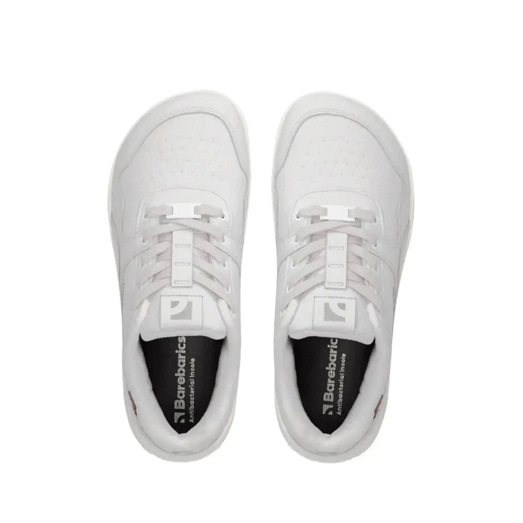 Barebarics - Zing Frost Light Grey - Zapatillas barefoot de invierno unisex gris claro