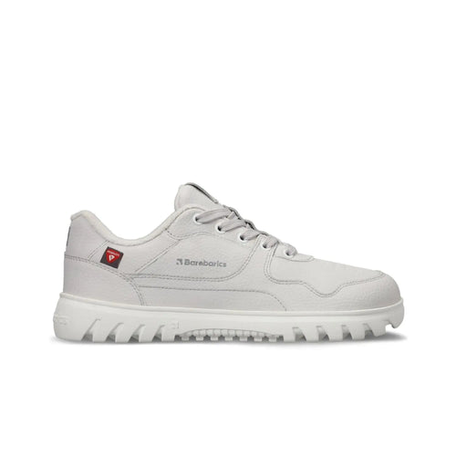 Barebarics - Zing Frost Light Grey - Zapatillas barefoot de invierno unisex gris claro