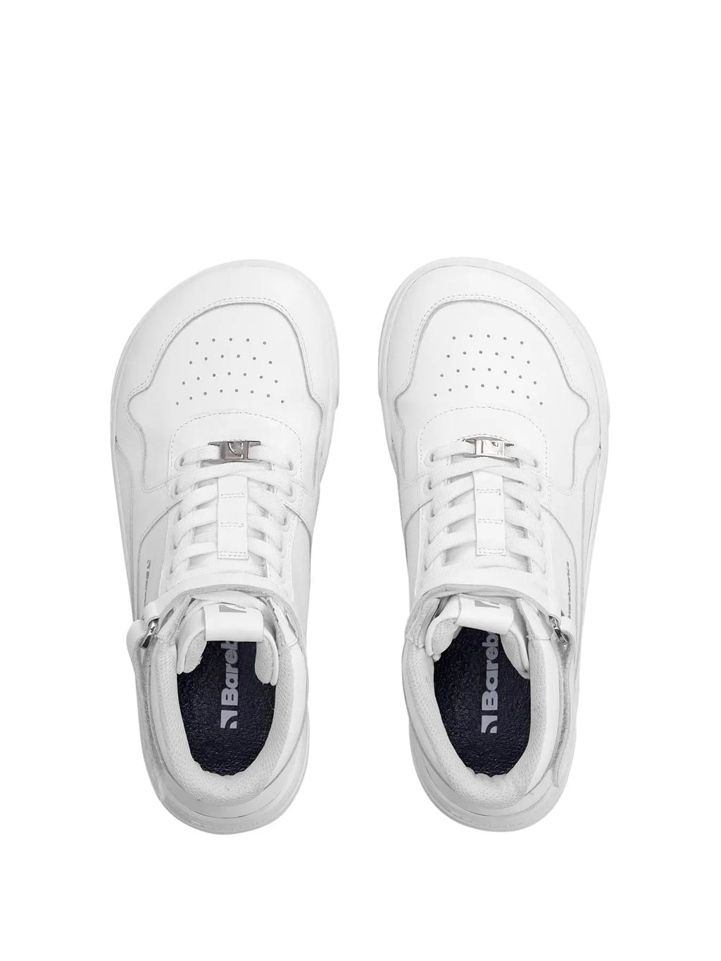 Barebarics - Zing High Top All White Leather - Botines deportivos barefoot