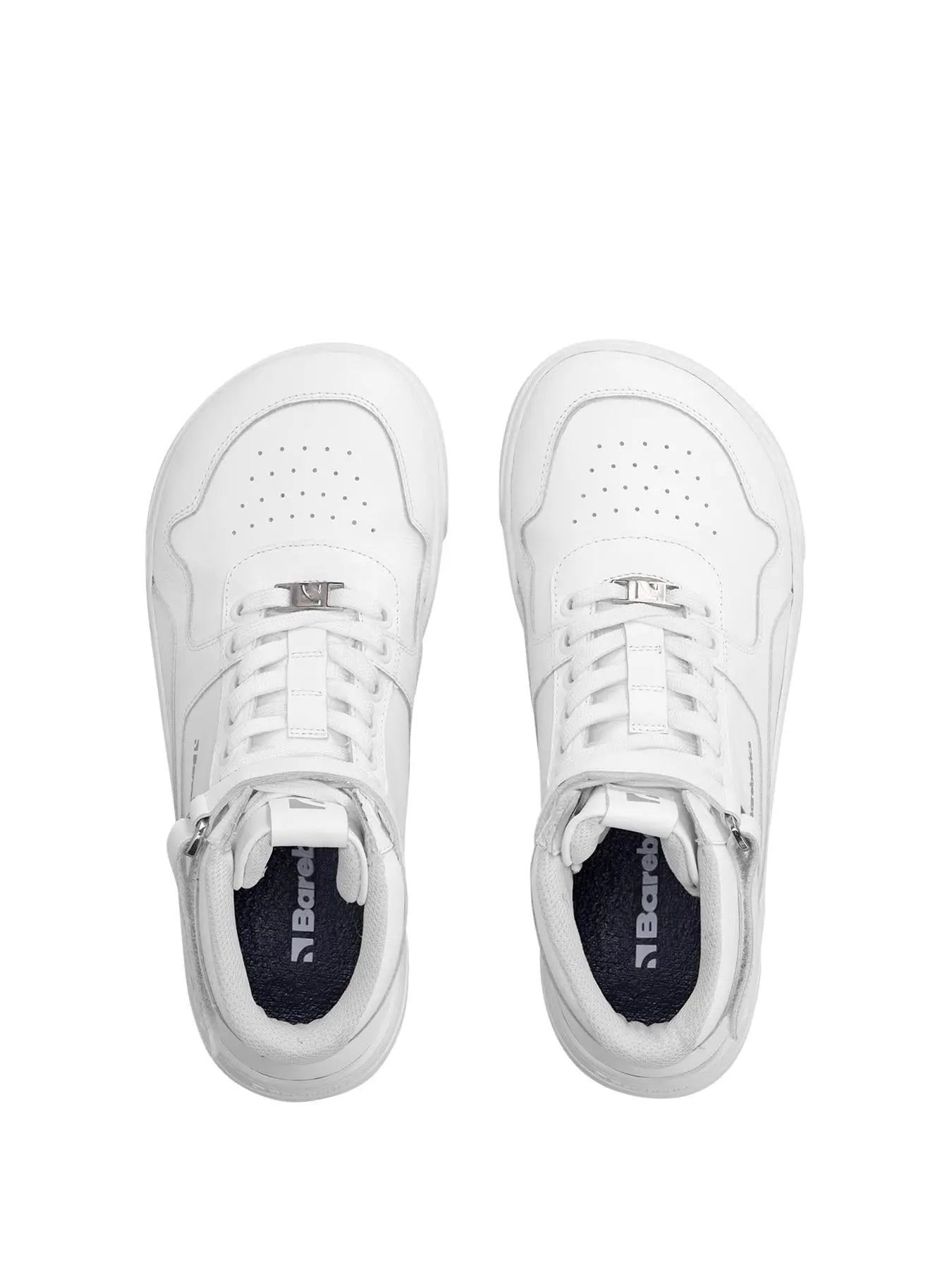 Barebarics - Zing High Top All White Leather - Botines deportivos barefoot