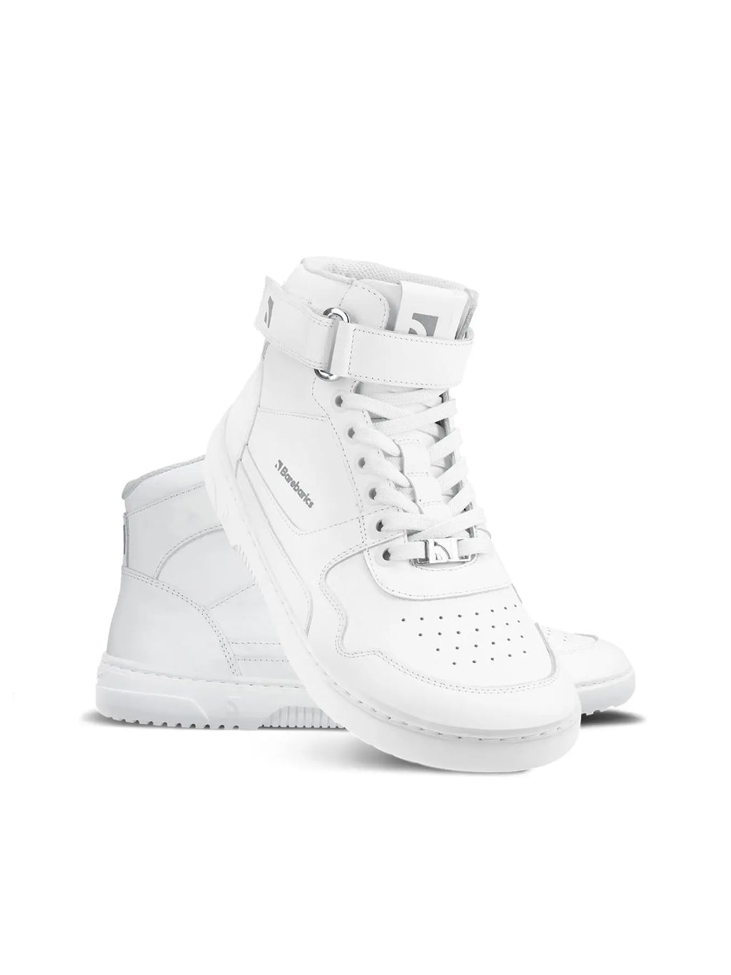 Barebarics - Zing High Top All White Leather - Botines deportivos barefoot