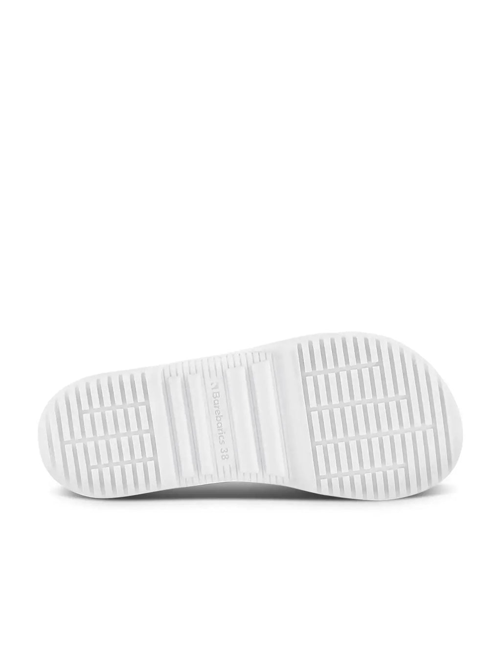 Barebarics - Zing High Top Leather Black & White - Zapatillas barefoot de caña alta unisex negras