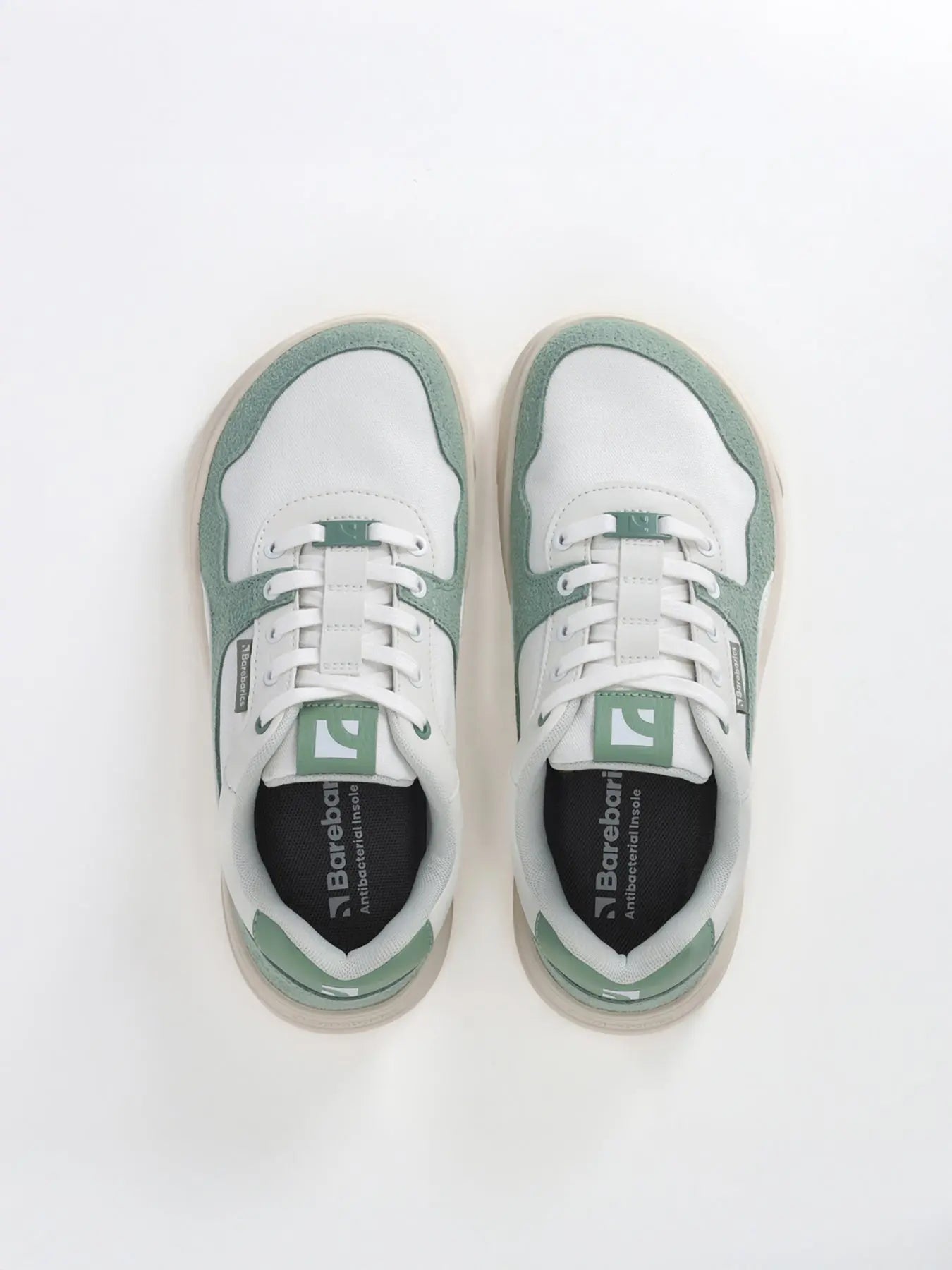 Barebarics - Zing White & Green - Deportivas barefoot