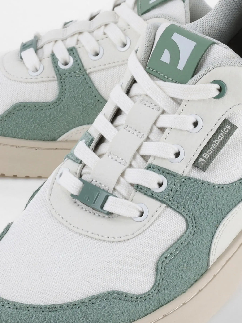 Barebarics - Zing White & Green - Deportivas barefoot