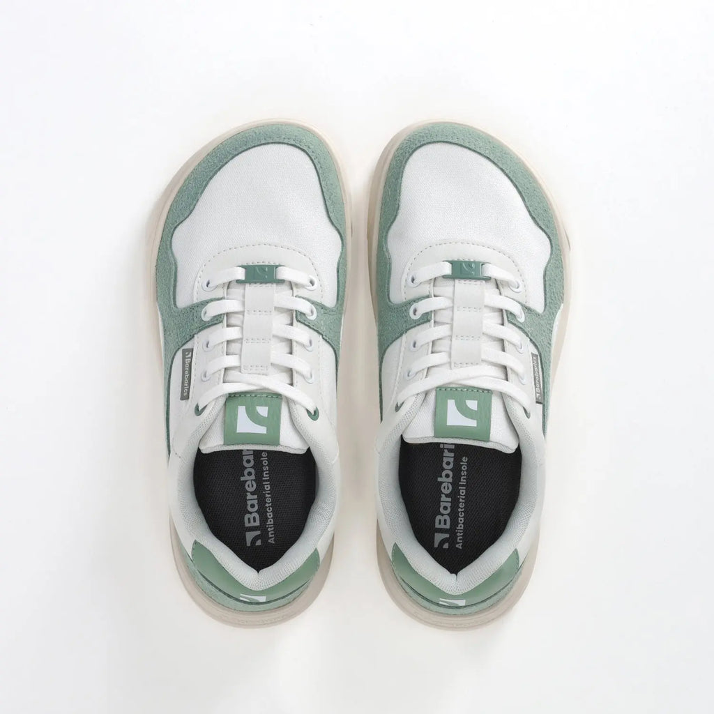 Barebarics - Zing White & Green - Deportivas barefoot