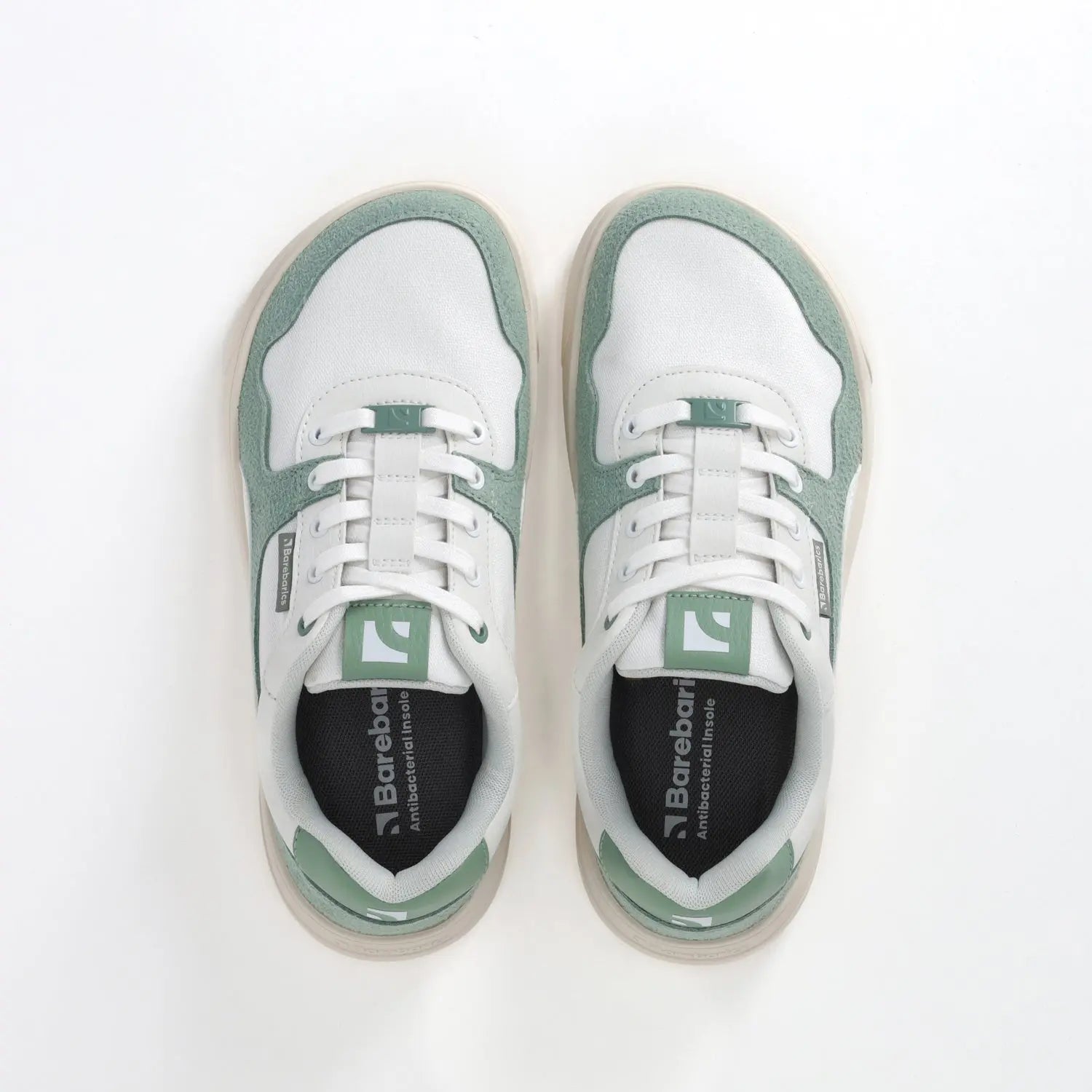 Barebarics - Zing White & Green - Deportivas barefoot