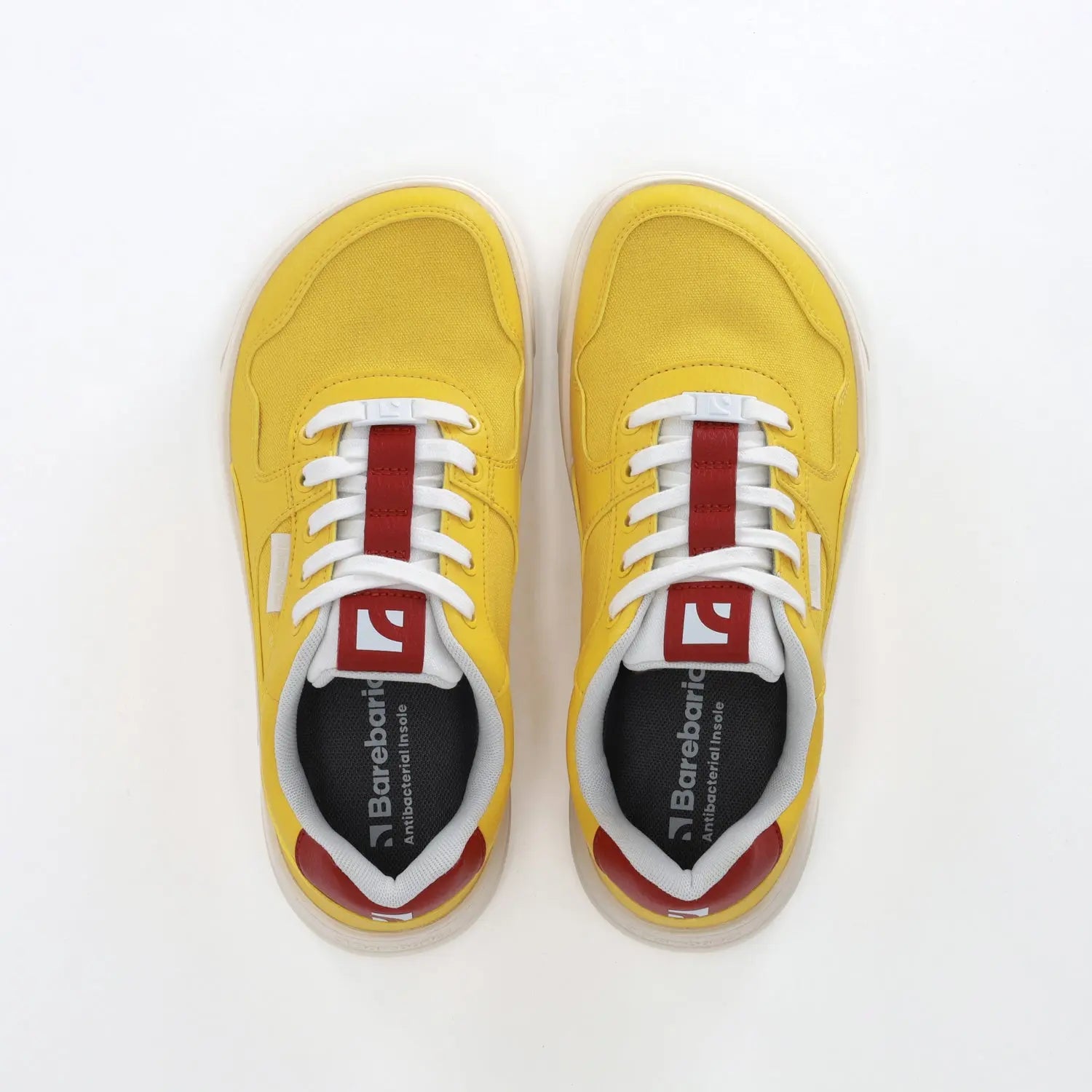 Barebarics - Zing Yellow & Red - Zapatillas barefoot unisex amarillo y rojo
