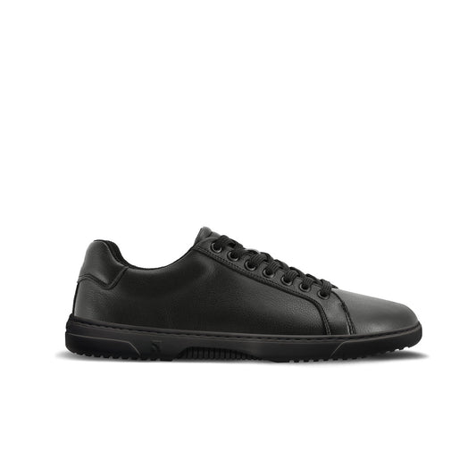 Barebarics - Zoom All Black Leather T45 - Deportivas barefoot-Barebarics-Cacles Barefoot-Tienda de calzado barefoot respetuoso minimalista