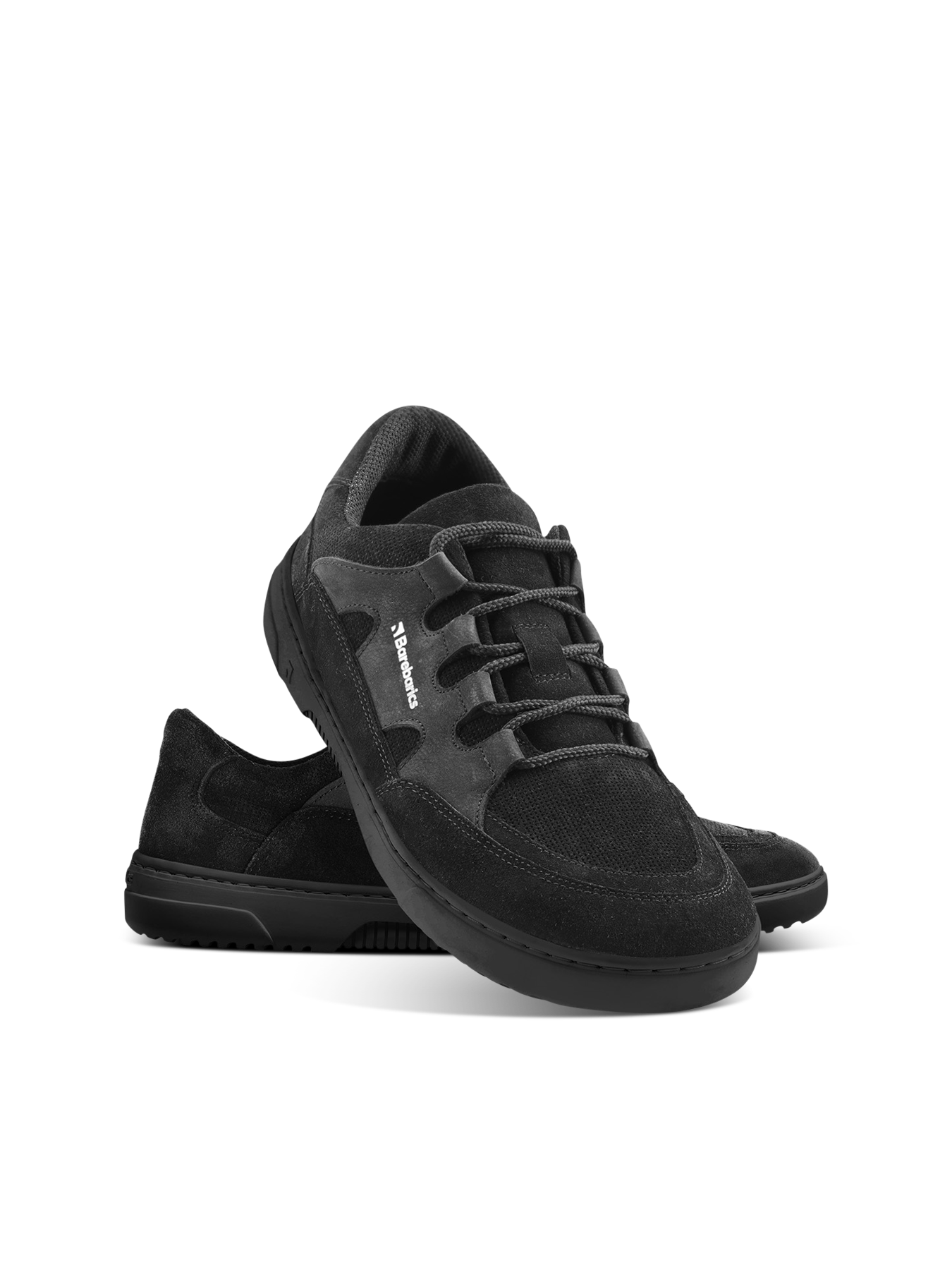 Barefoot Sneakers Barebarics Evo - All Black-Barebarics-Cacles Barefoot-Tienda de calzado barefoot respetuoso minimalista