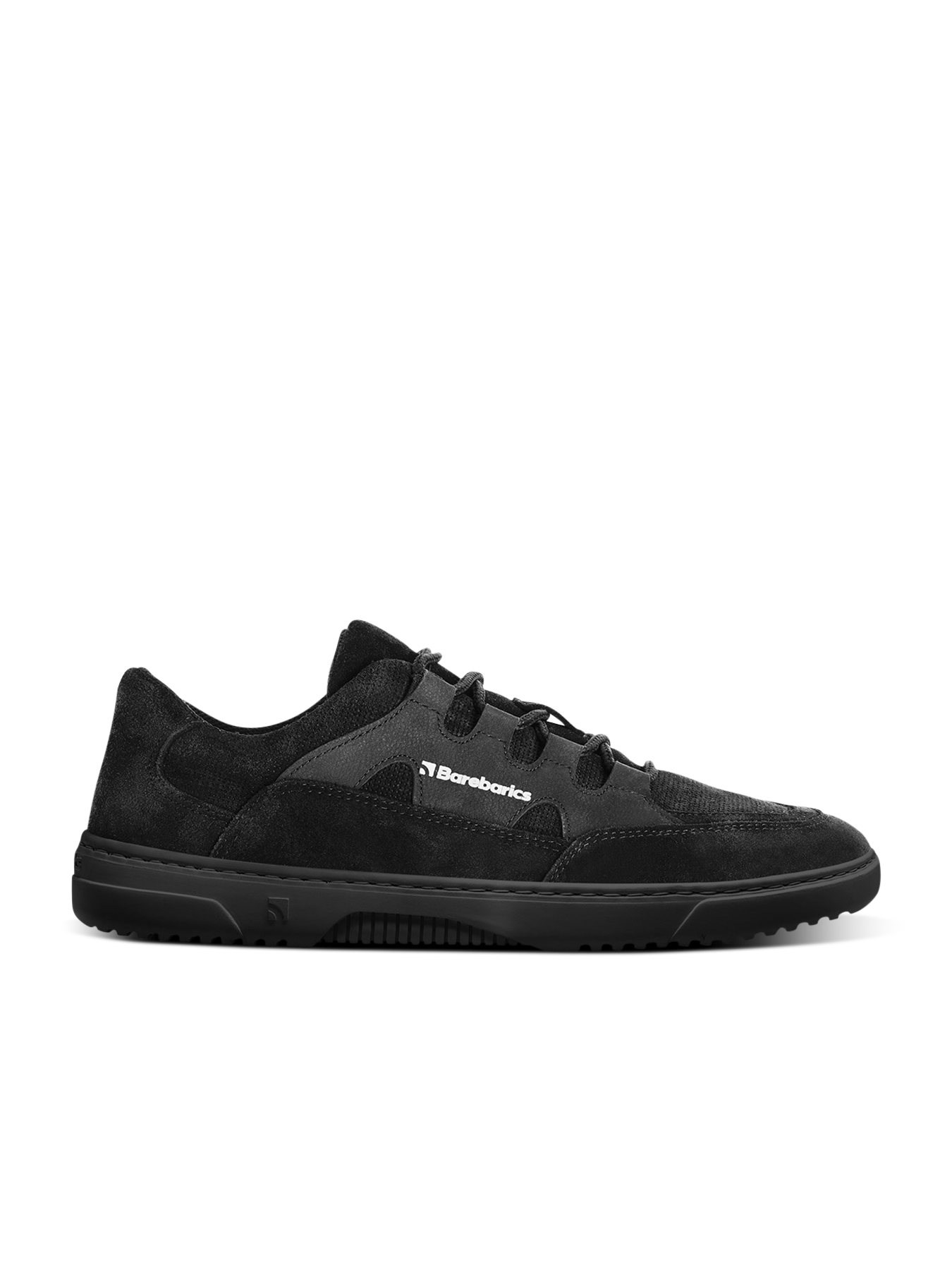 Barefoot Sneakers Barebarics Evo - All Black-Barebarics-Cacles Barefoot-Tienda de calzado barefoot respetuoso minimalista