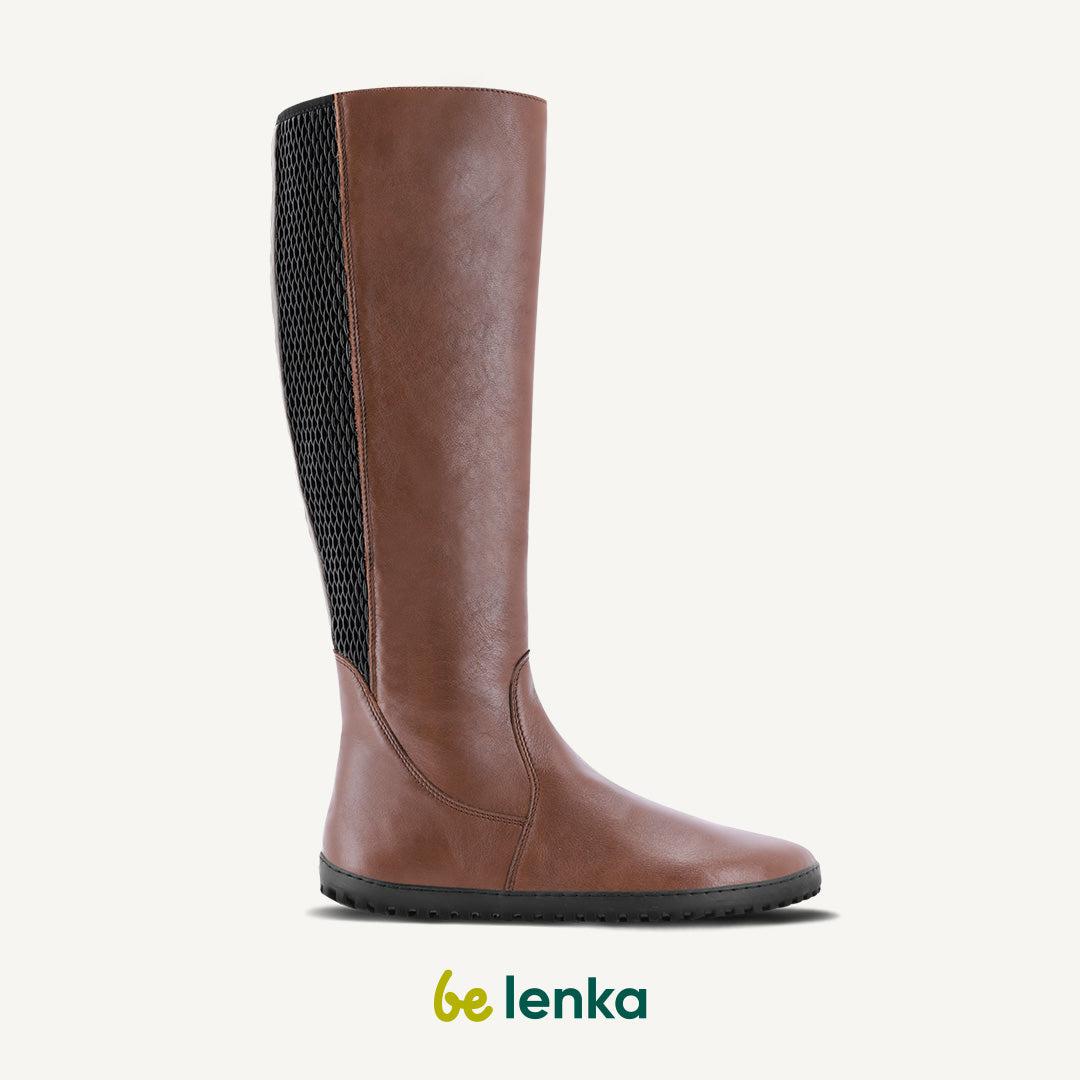 Barefoot long boots Be Lenka Charlotte - Dark Brown-Be Lenka-Cacles Barefoot