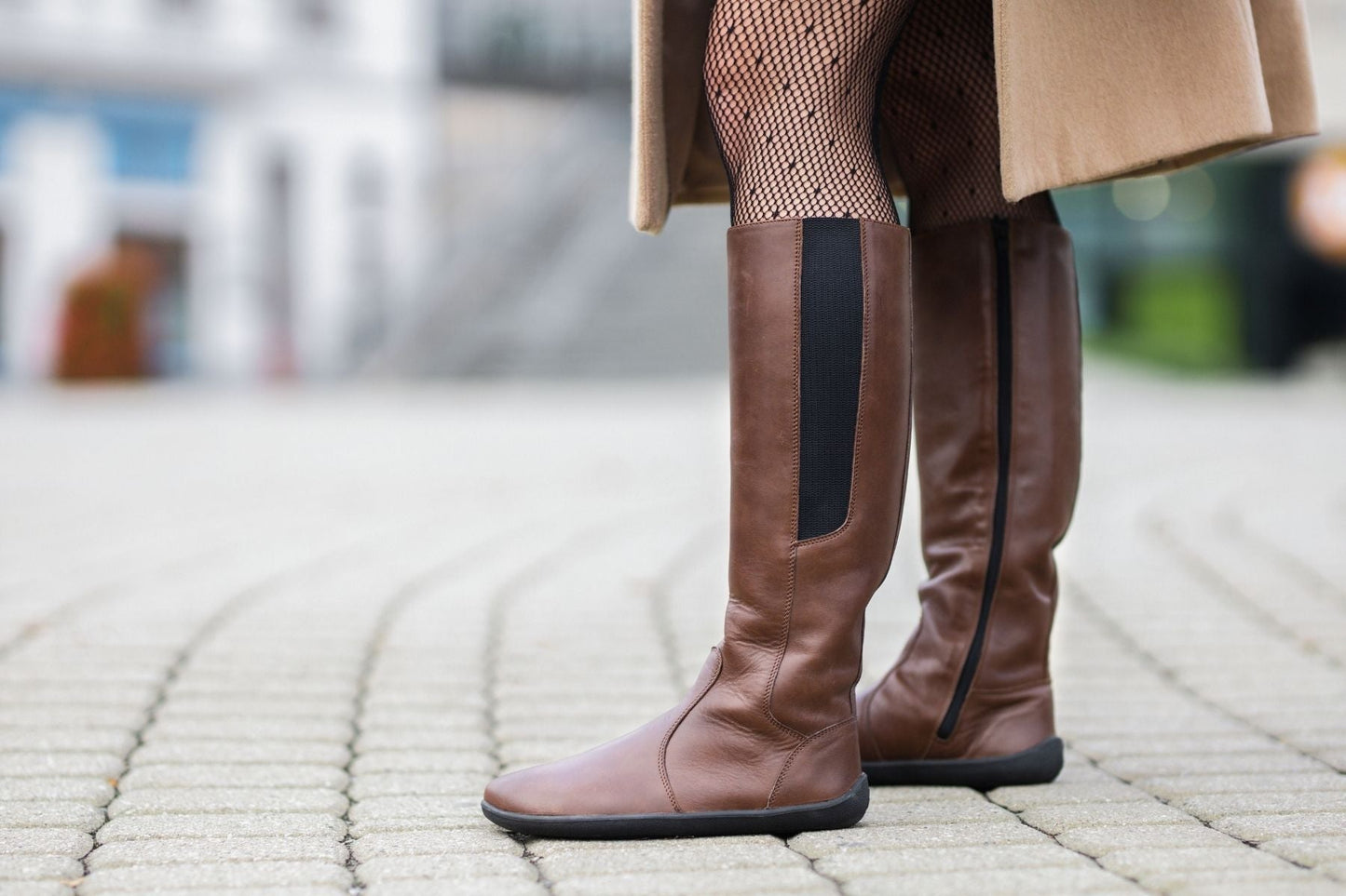 Barefoot long boots Be Lenka Sierra - Dark Brown-Be Lenka-Cacles Barefoot