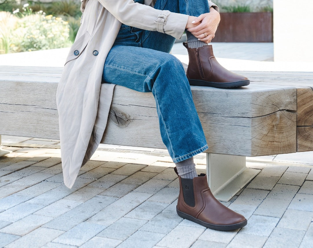 Be Lenka Allure 2.0 Chocolate - Botines Chelsea Barefoot