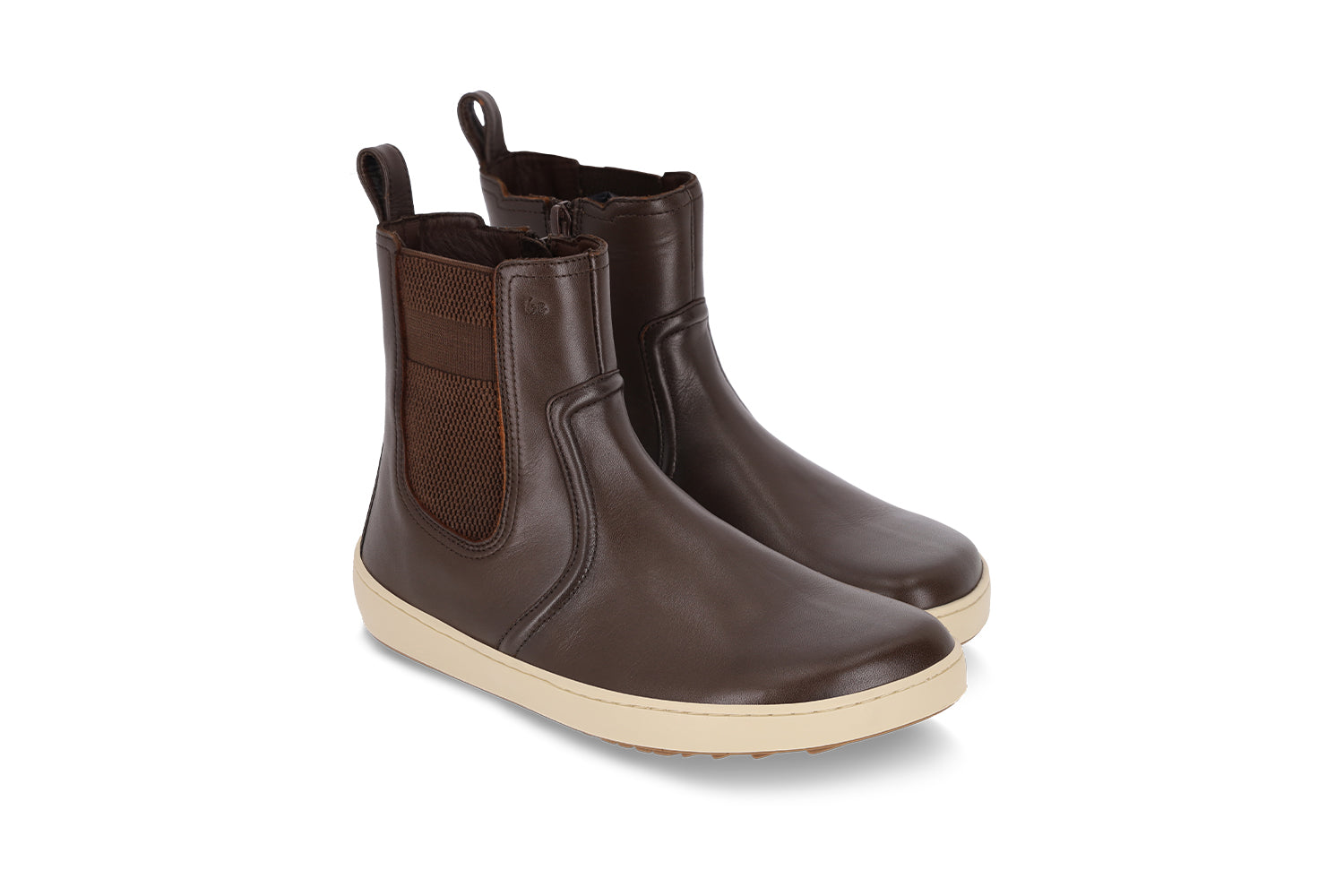 Be Lenka - Allure Dark Brown - Botines Chelsea Barefoot-Be Lenka-Cacles Barefoot-Tienda de calzado barefoot respetuoso minimalista