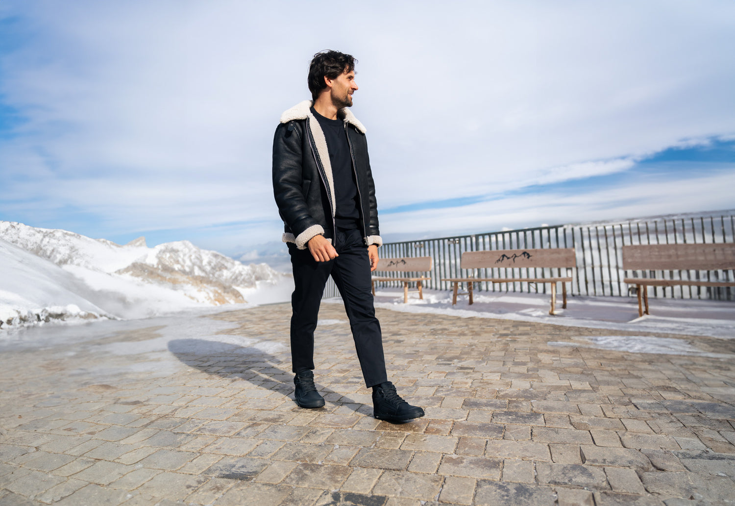 Be Lenka - ArcticEdge All Black - Botas impermeables barefoot-Be Lenka-Cacles Barefoot-Tienda de calzado barefoot respetuoso minimalista