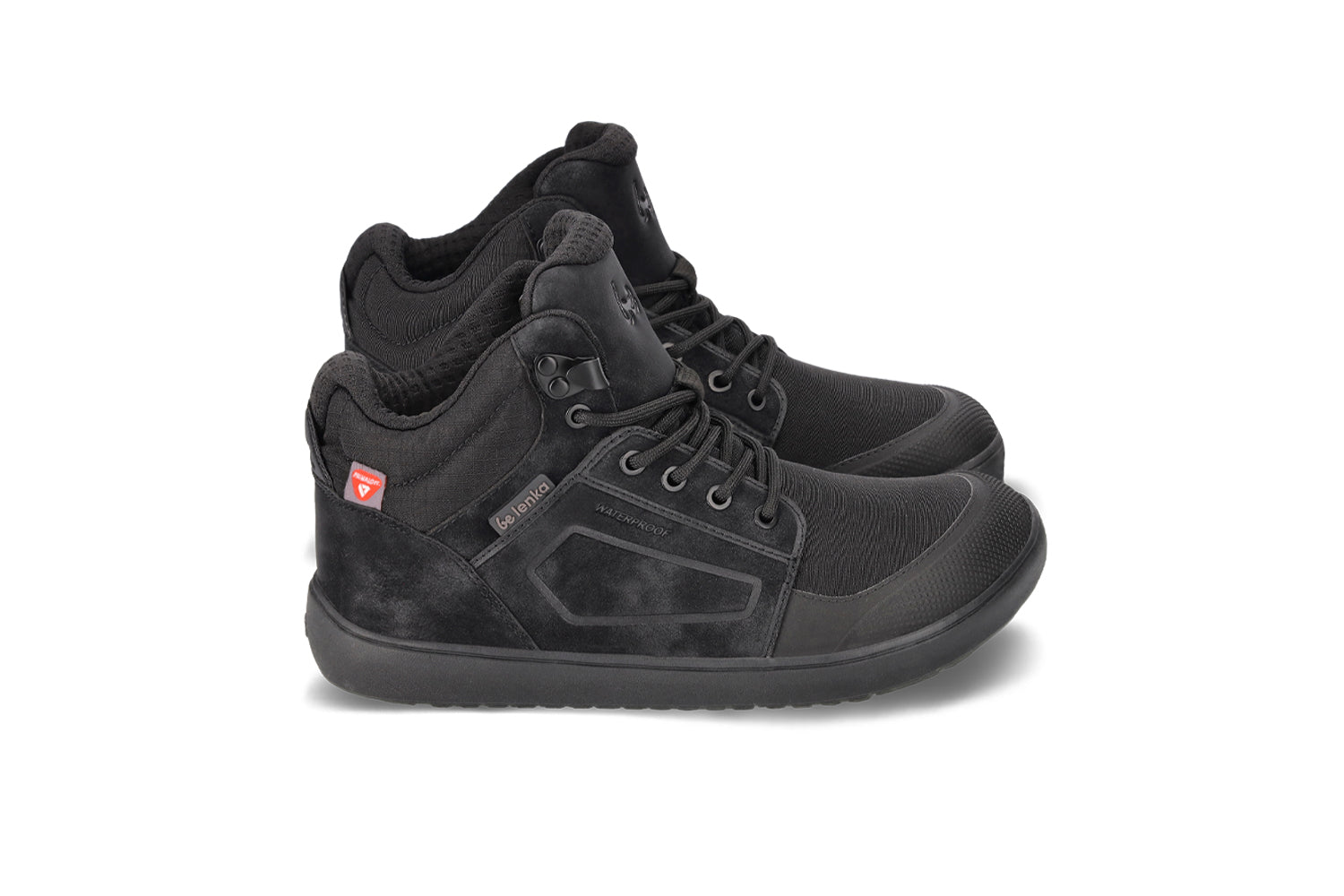 Be Lenka - ArcticEdge All Black - Botas impermeables barefoot-Be Lenka-Cacles Barefoot-Tienda de calzado barefoot respetuoso minimalista