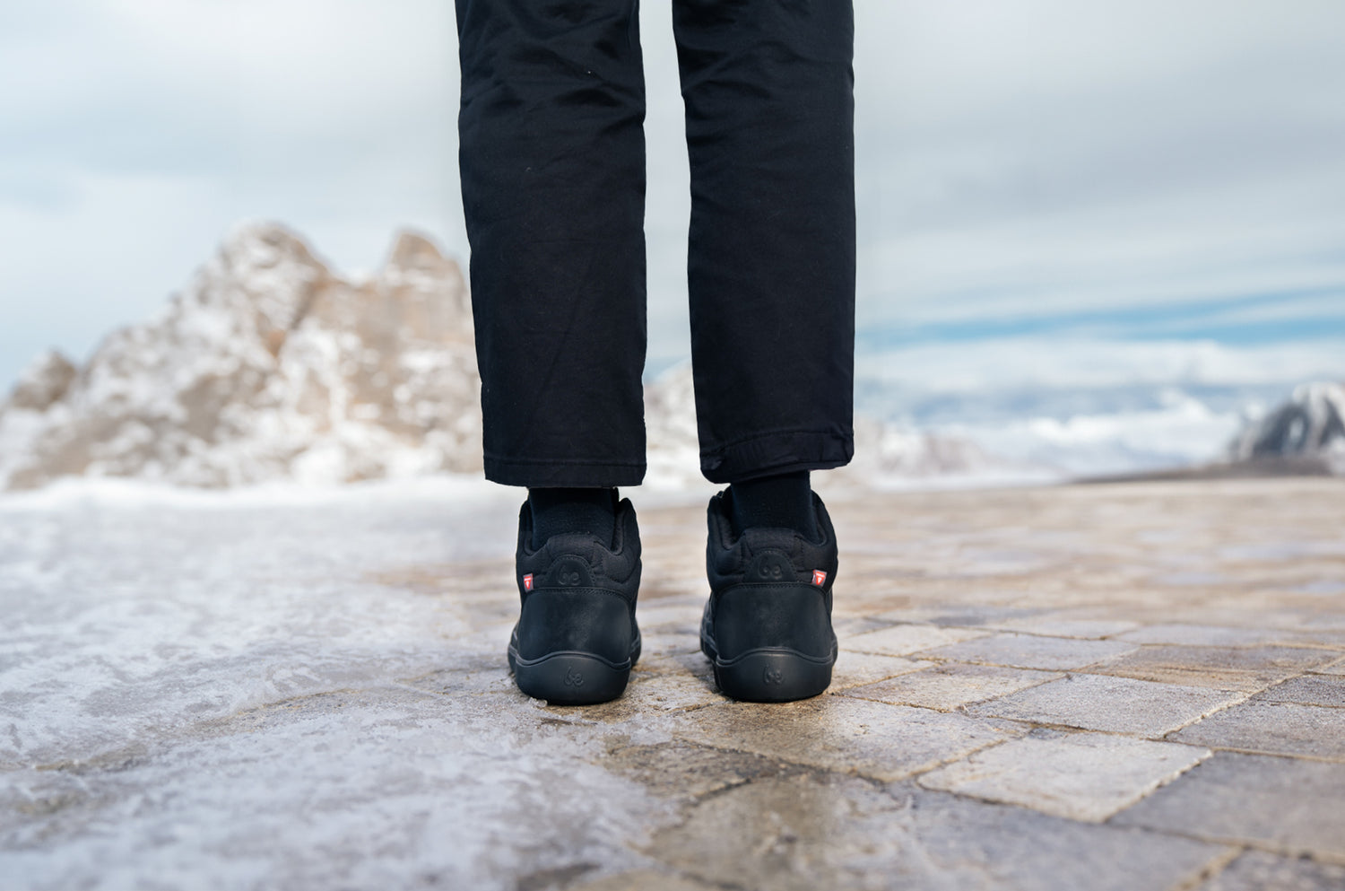 Be Lenka - ArcticEdge All Black - Botas impermeables barefoot-Be Lenka-Cacles Barefoot-Tienda de calzado barefoot respetuoso minimalista