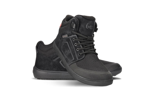 Be Lenka - ArcticEdge All Black - Botas impermeables barefoot-Be Lenka-Cacles Barefoot-Tienda de calzado barefoot respetuoso minimalista