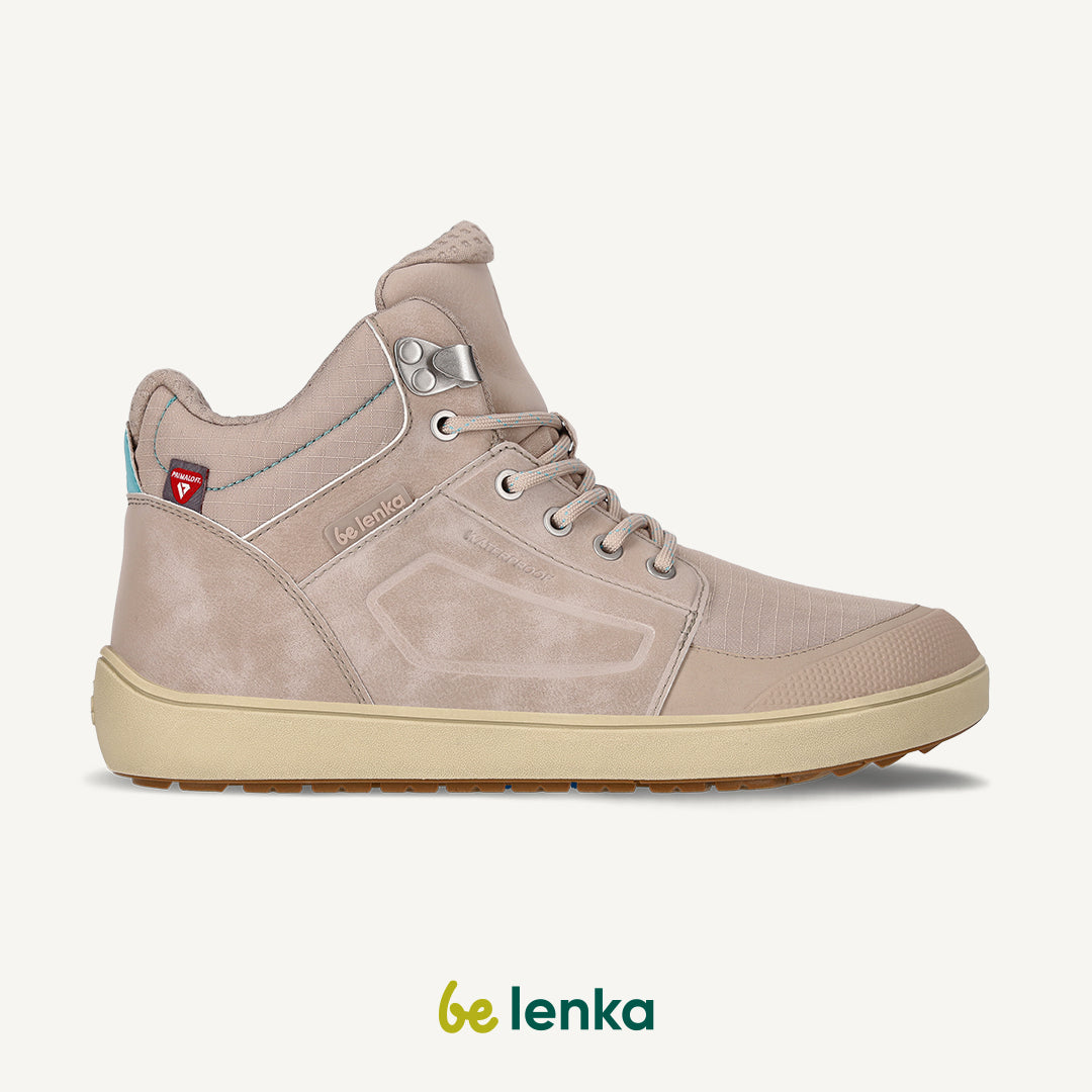 Be Lenka - ArcticEdge Beige - Botas impermeables barefoot-Be Lenka-Cacles Barefoot-Tienda de calzado barefoot respetuoso minimalista