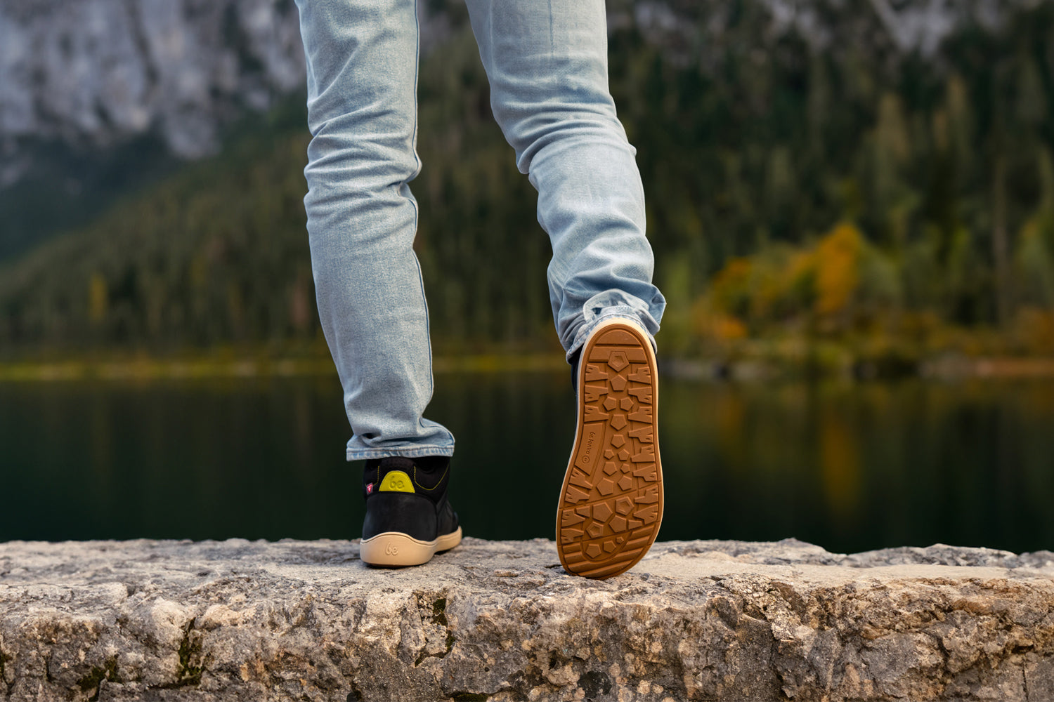 Be Lenka - ArcticEdge Charcoal Black - Botas impermeables barefoot-Be Lenka-Cacles Barefoot-Tienda de calzado barefoot respetuoso minimalista