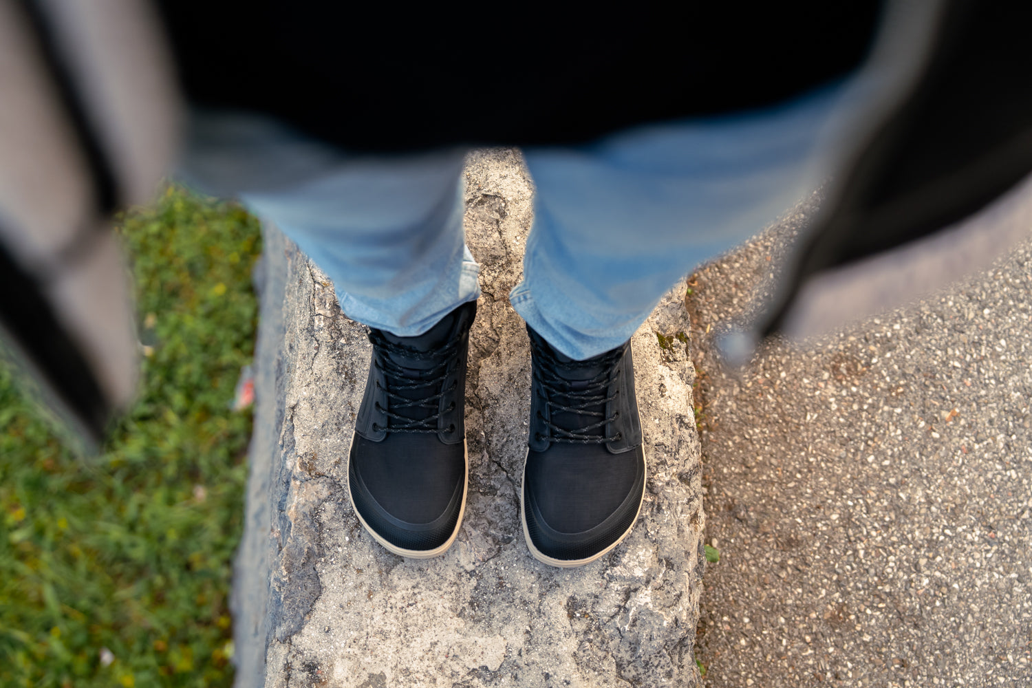 Be Lenka - ArcticEdge Charcoal Black - Botas impermeables barefoot-Be Lenka-Cacles Barefoot-Tienda de calzado barefoot respetuoso minimalista