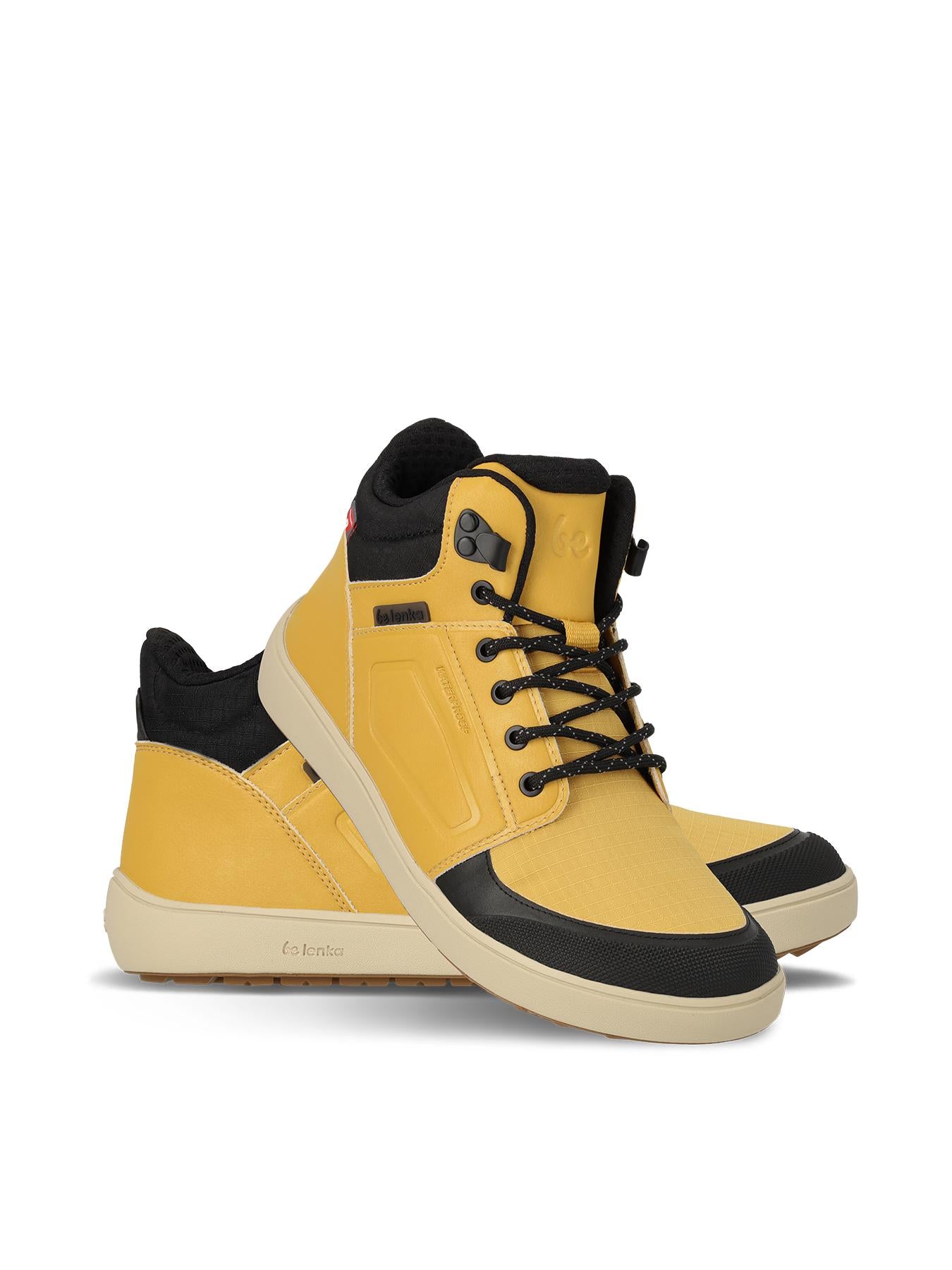Be Lenka - ArcticEdge Mustard - Botas impermeables barefoot