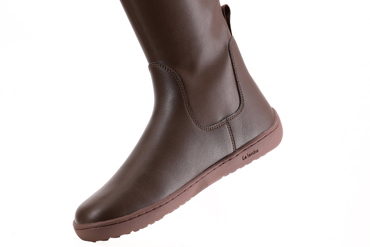 Be Lenka - Athena Chocolate - Botas altas barefoot