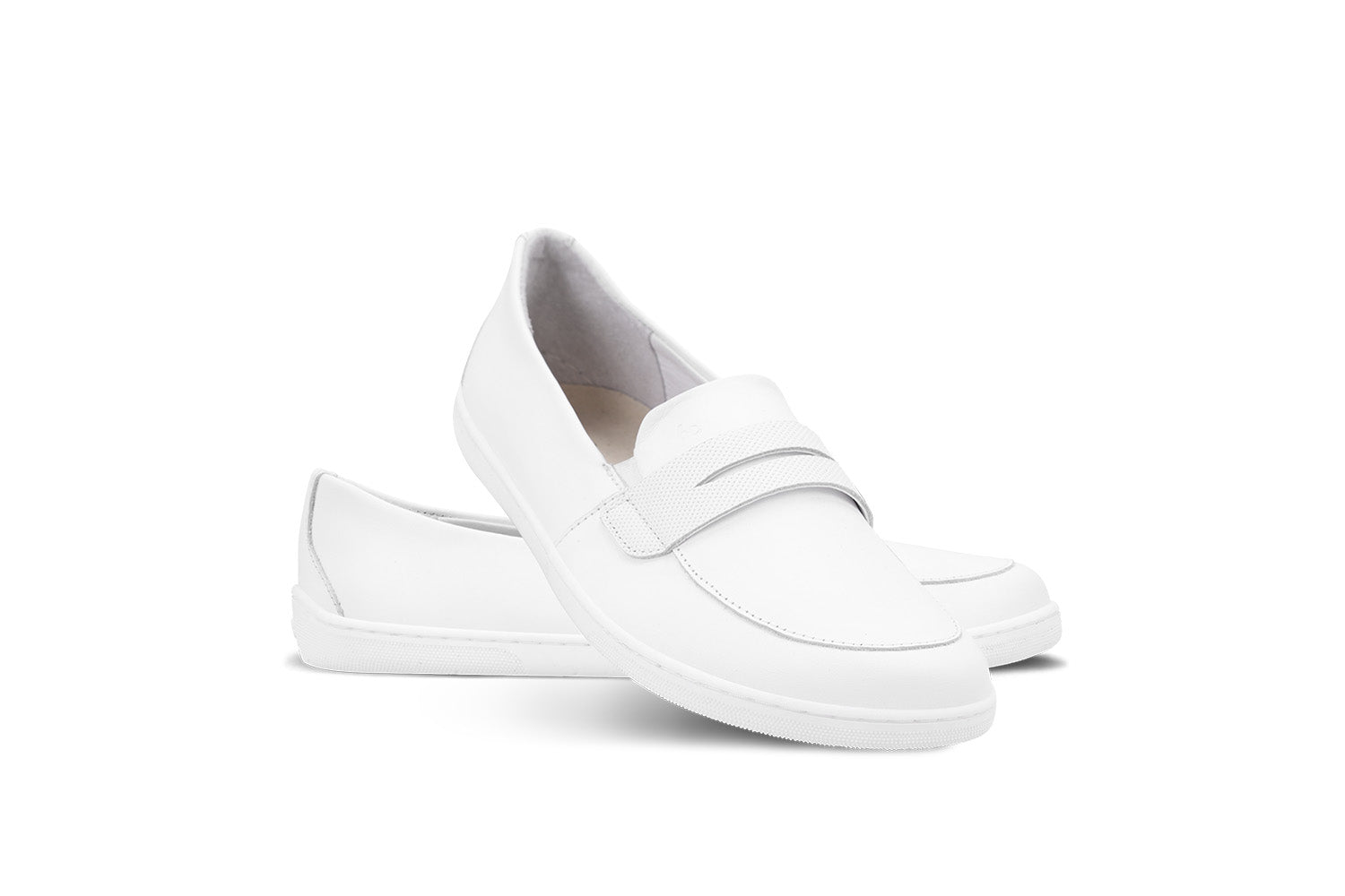 Be Lenka - Buena All White - Mocasines barefoot-Be Lenka-Cacles Barefoot-Tienda de calzado barefoot respetuoso minimalista