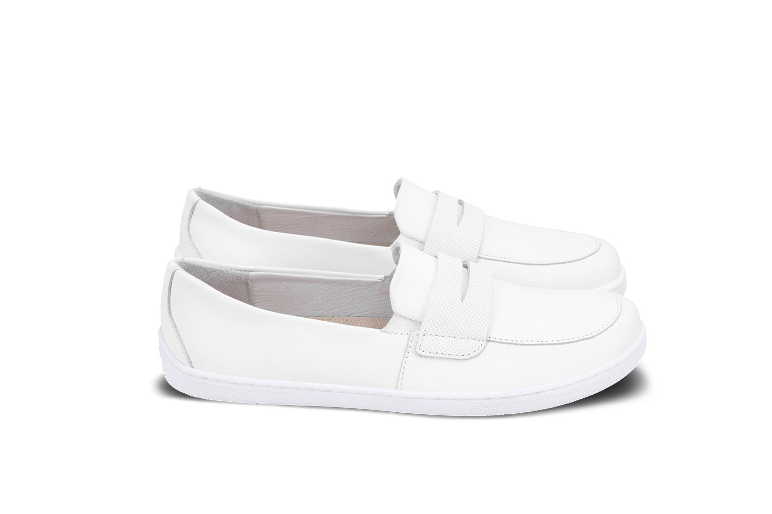 Be Lenka - Buena All White - Mocasines barefoot-Be Lenka-Cacles Barefoot-Tienda de calzado barefoot respetuoso minimalista