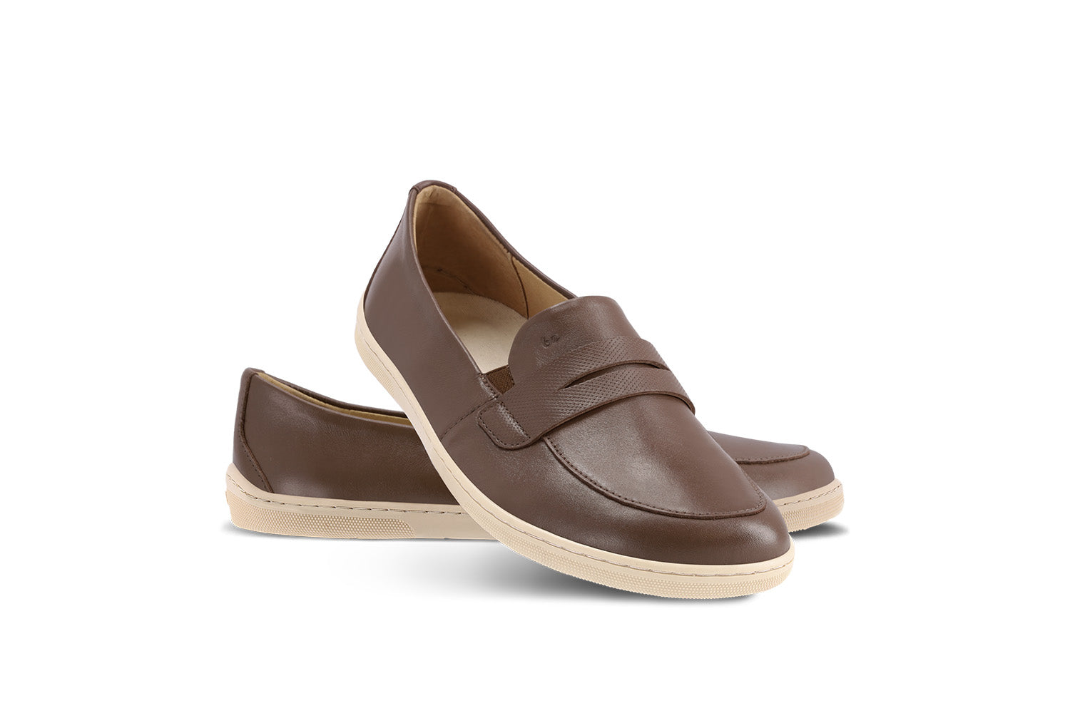 Be Lenka - Buena Dark Brown & Beige - Mocasines barefoot-Be Lenka-Cacles Barefoot-Tienda de calzado barefoot respetuoso minimalista