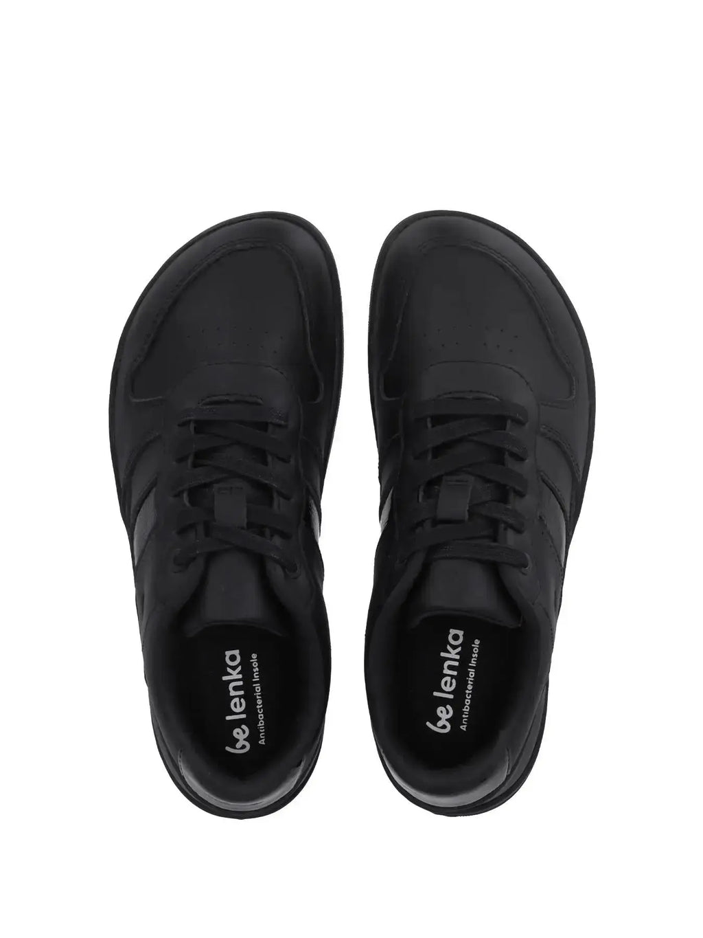 Be Lenka - Cellestia Black & Shiny Black - Zapatillas barefoot unisex negras