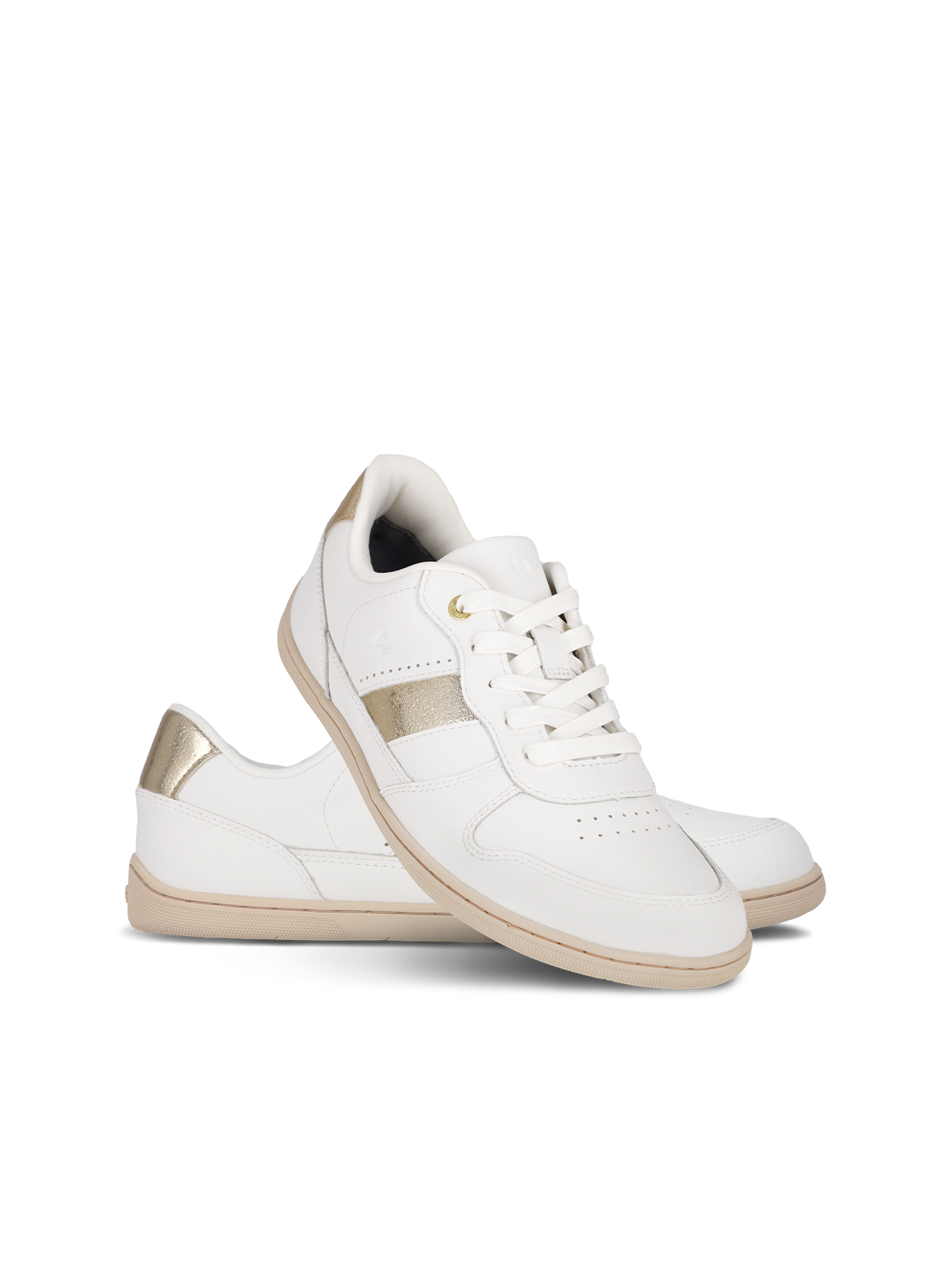 Be Lenka - Cellestia White & Gold - Zapatillas barefoot-Be Lenka-Cacles Barefoot-Tienda de calzado barefoot respetuoso minimalista