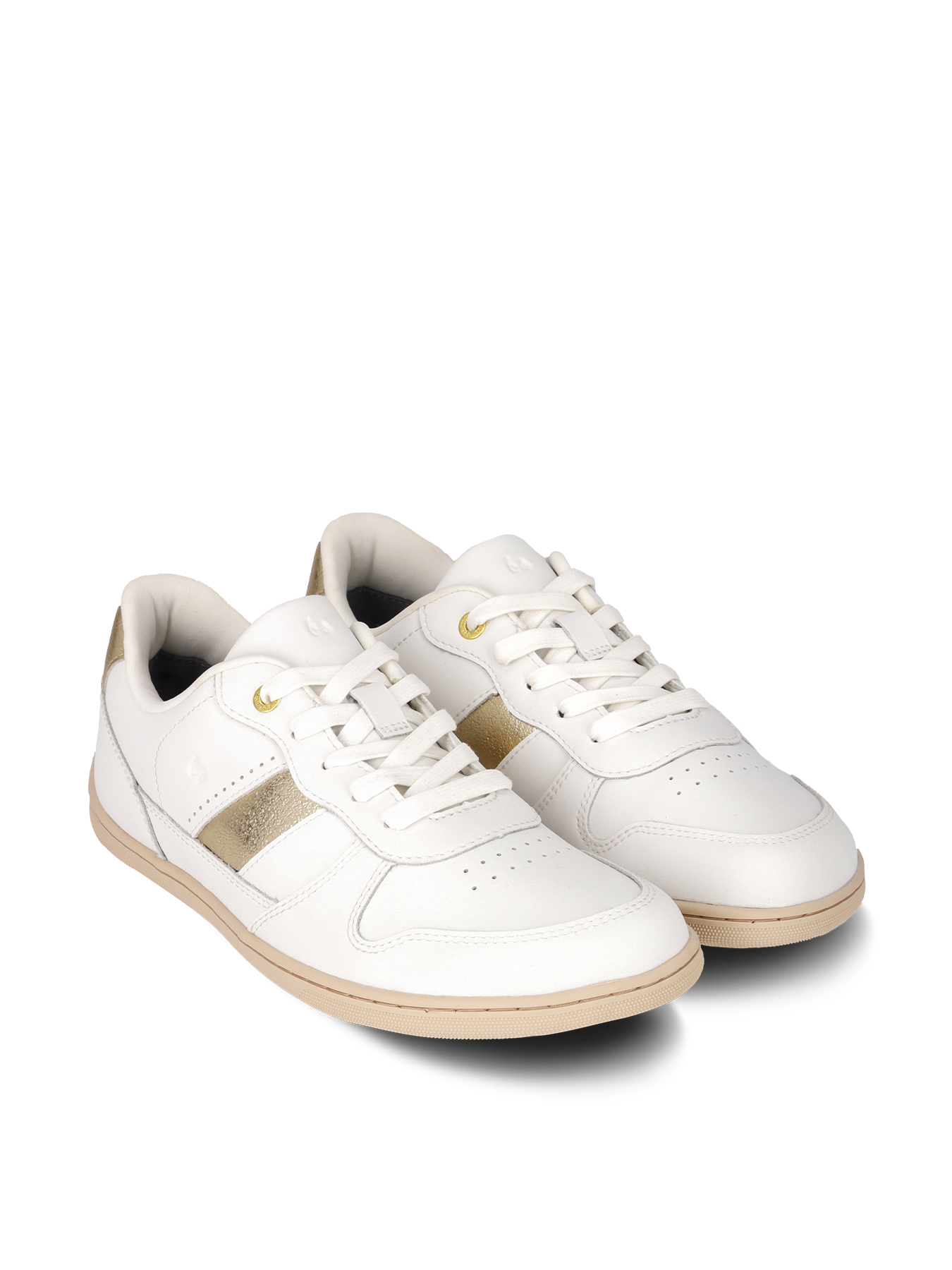 Be Lenka - Cellestia White & Gold - Zapatillas barefoot-Be Lenka-Cacles Barefoot-Tienda de calzado barefoot respetuoso minimalista
