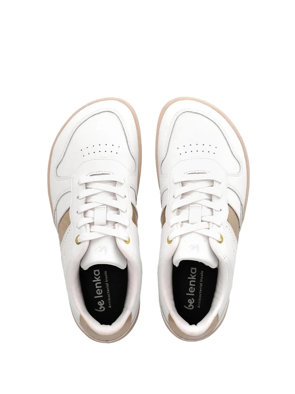 Be Lenka - Cellestia White & Gold - Zapatillas barefoot