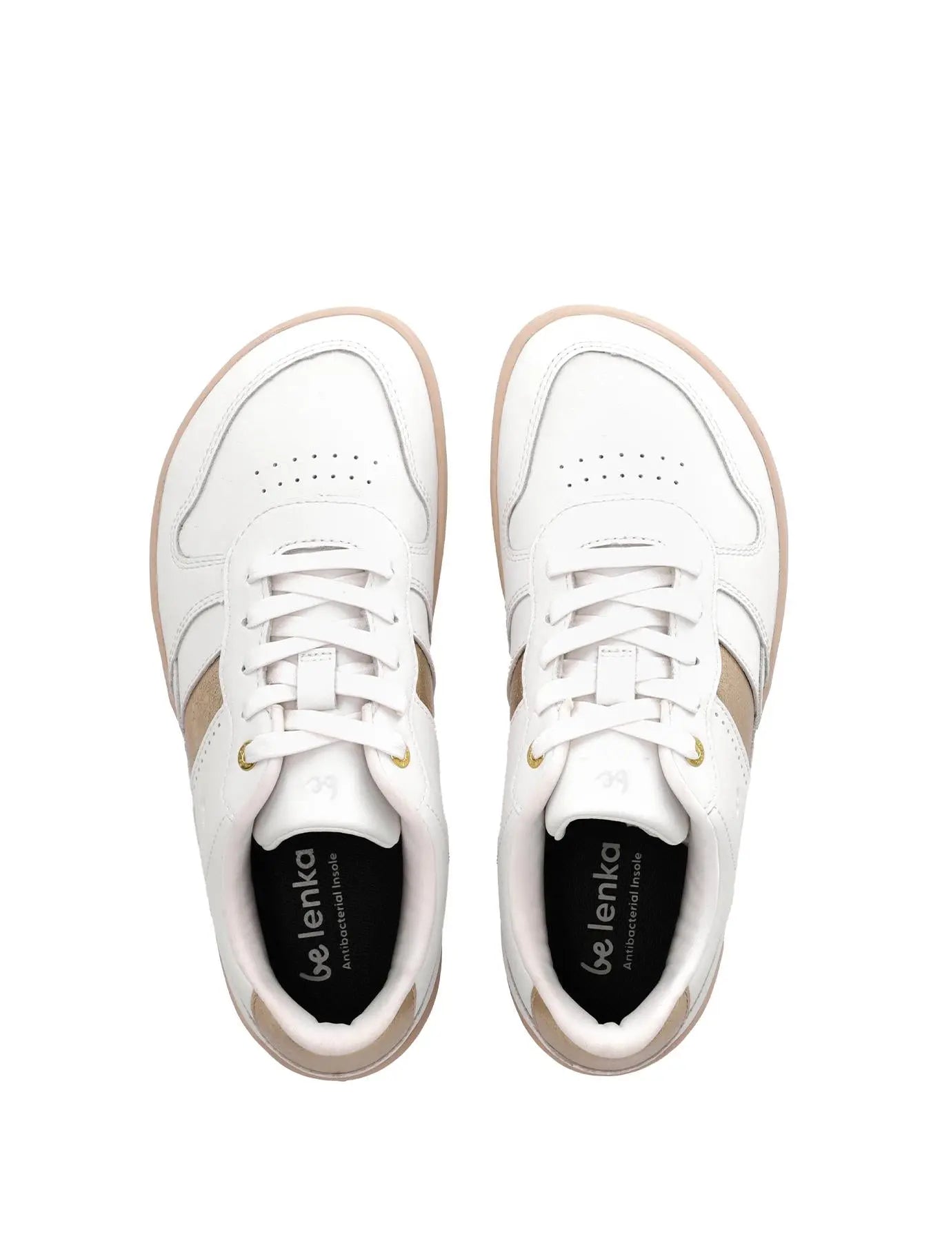 Be Lenka - Cellestia White & Gold - Zapatillas barefoot