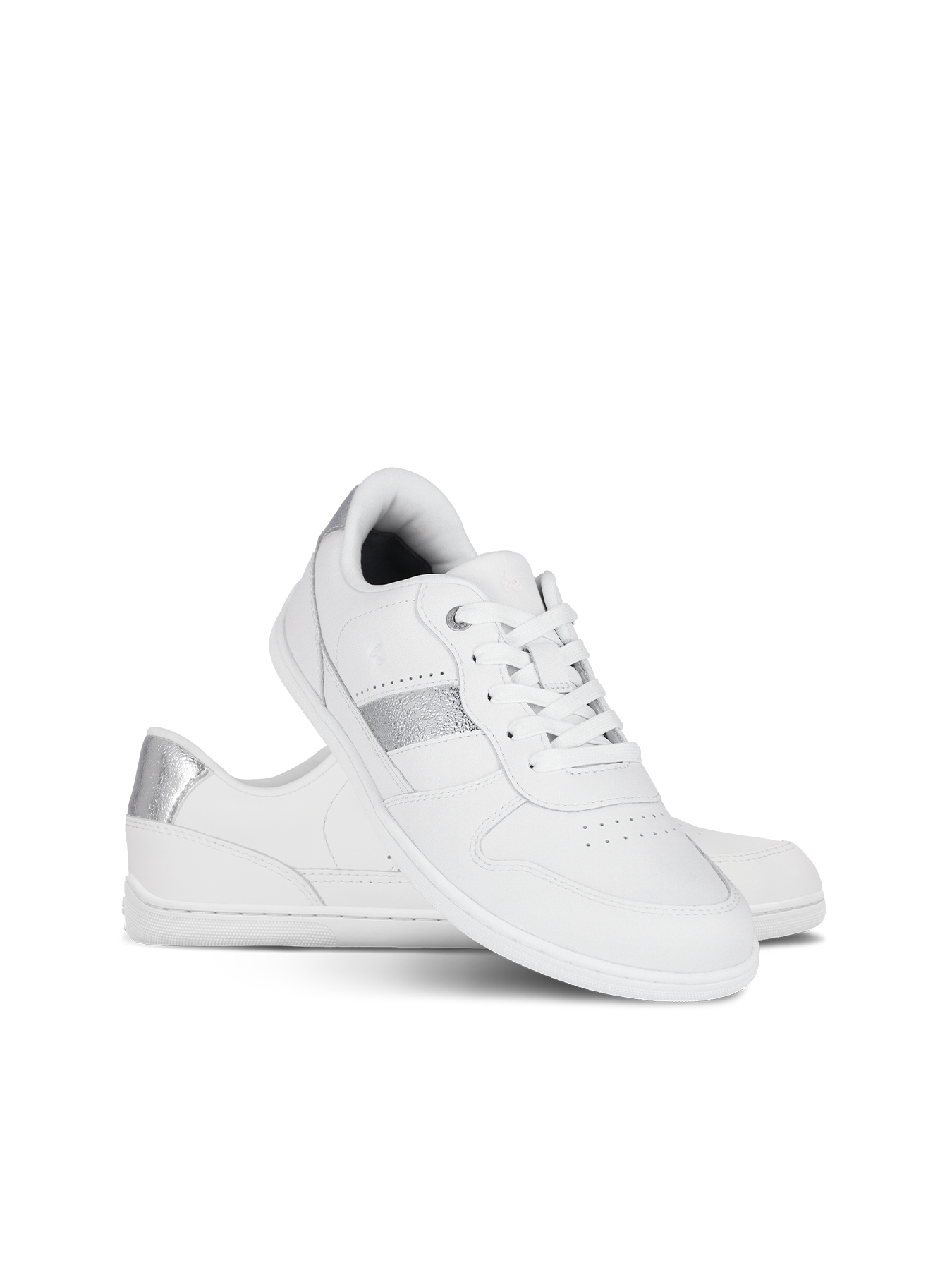 Be Lenka - Cellestia White & Silver - Zapatillas barefoot-Be Lenka-Cacles Barefoot-Tienda de calzado barefoot respetuoso minimalista