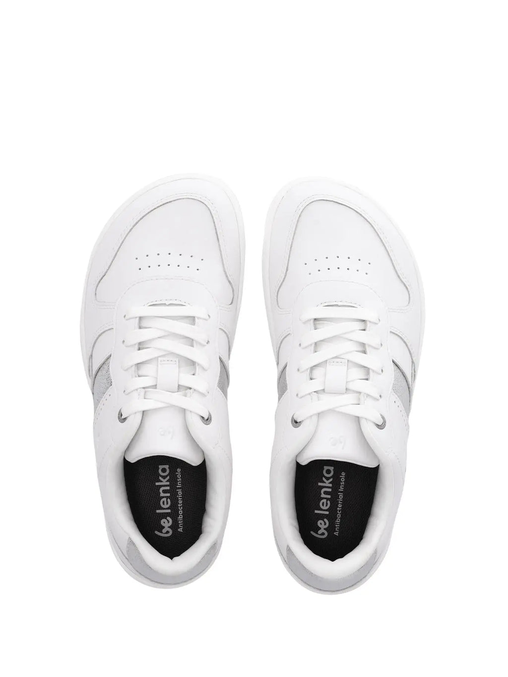 Be Lenka - Cellestia White & Silver - Zapatillas barefoot