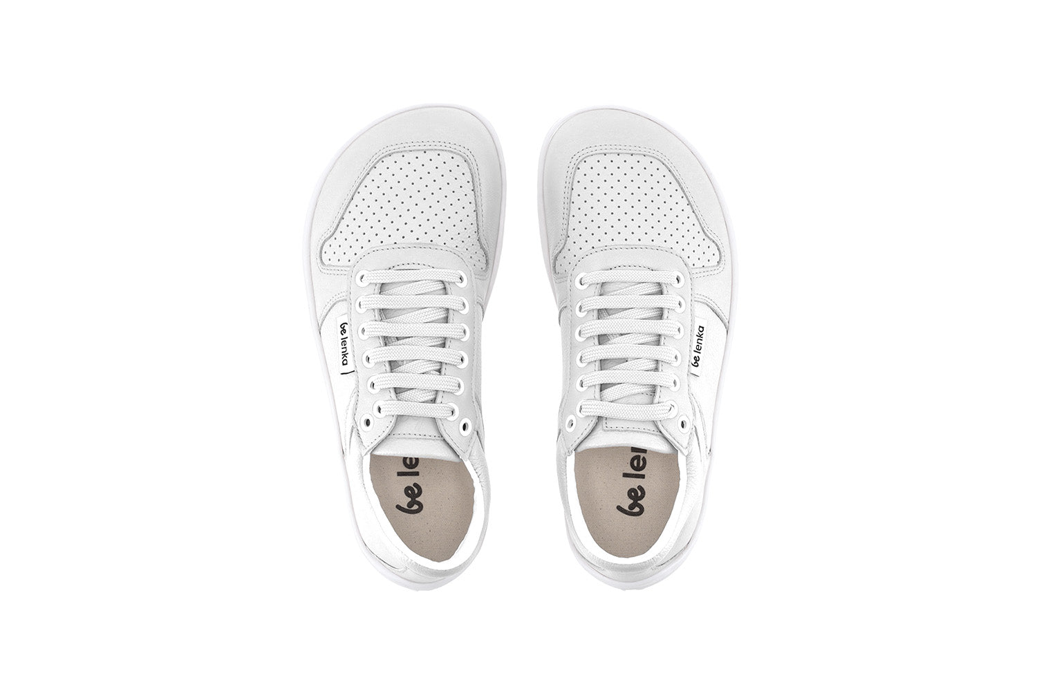 Be Lenka - Champ 3.0 All White - Deportivas barefoot