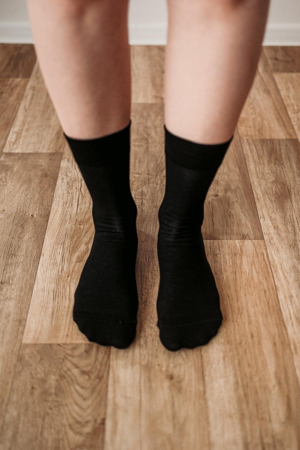 Be Lenka - Crew Essentials Black - Calcetines barefoot-Be Lenka-Cacles Barefoot-Tienda de calzado barefoot respetuoso minimalista