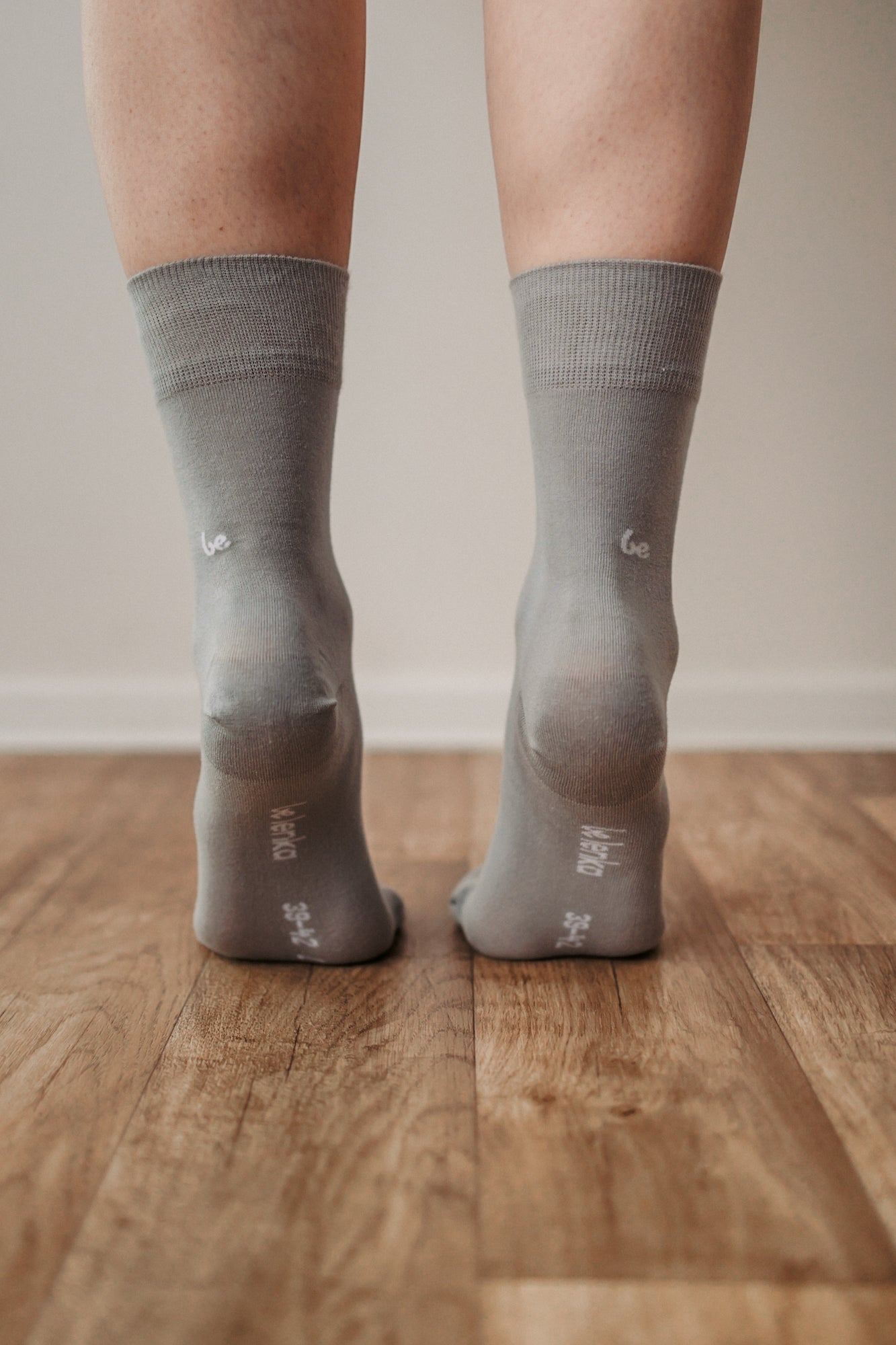 Be Lenka - Crew Essentials Grey - Calcetines barefoot-Be Lenka-Cacles Barefoot-Tienda de calzado barefoot respetuoso minimalista