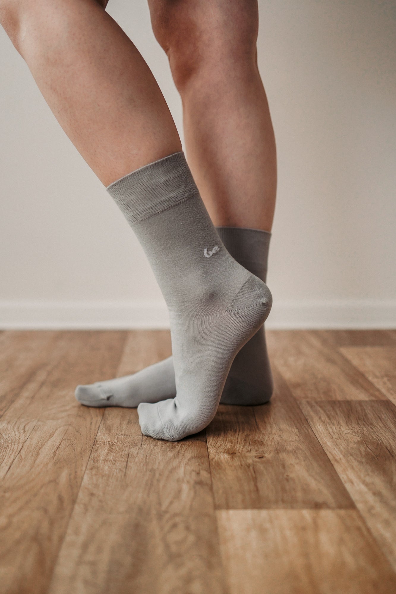 Be Lenka - Crew Essentials Grey - Calcetines barefoot-Be Lenka-Cacles Barefoot-Tienda de calzado barefoot respetuoso minimalista