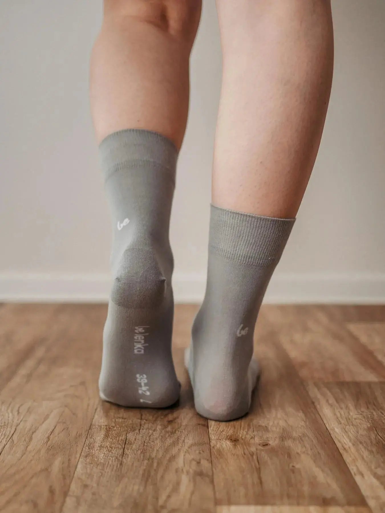 Be Lenka - Crew Essentials Grey - Calcetines barefoot