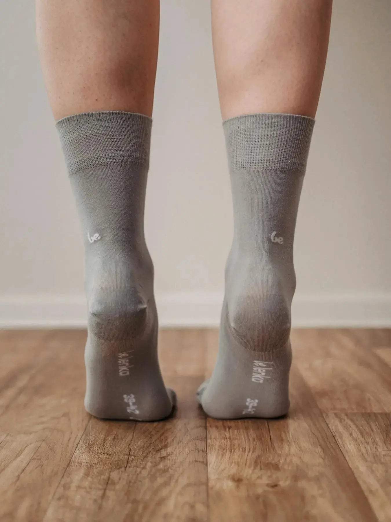 Be Lenka - Crew Essentials Grey - Calcetines barefoot