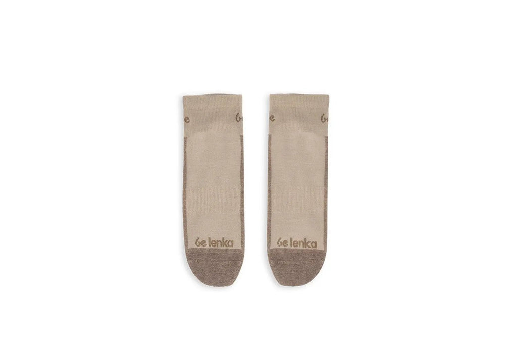 Be Lenka - Crew Merino Wool Beige - Calcetines barefoot