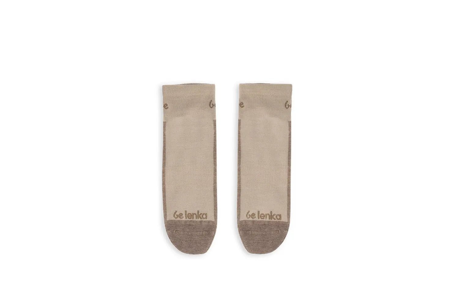 Be Lenka - Crew Merino Wool Beige - Calcetines barefoot