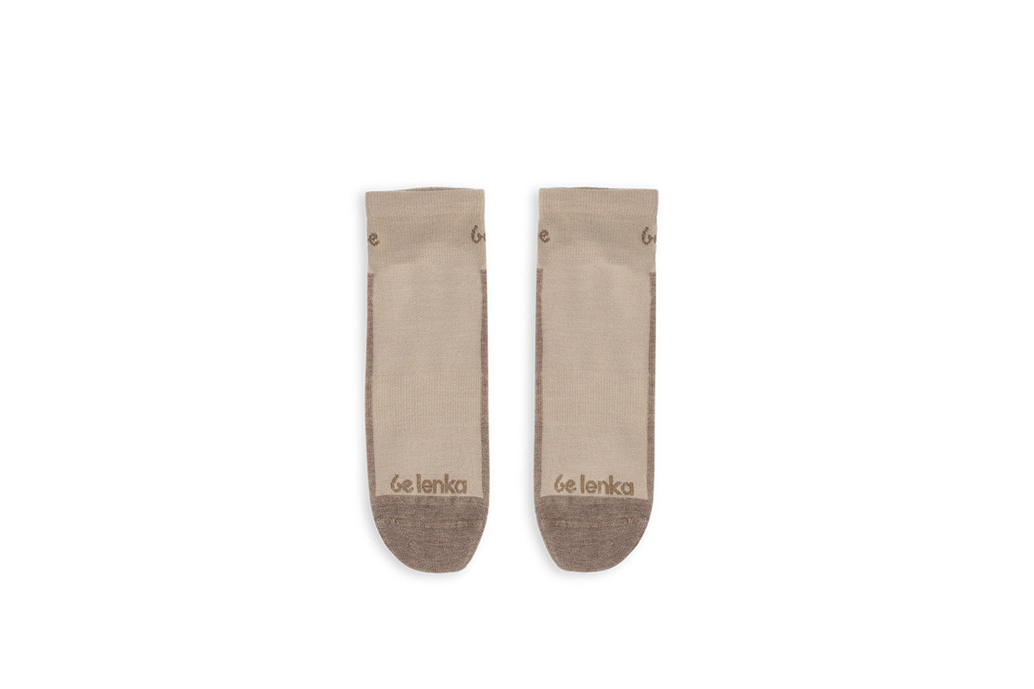Be Lenka - Crew Merino Wool Beige - Calcetines barefoot-Be Lenka-Cacles Barefoot-Tienda de calzado barefoot respetuoso minimalista