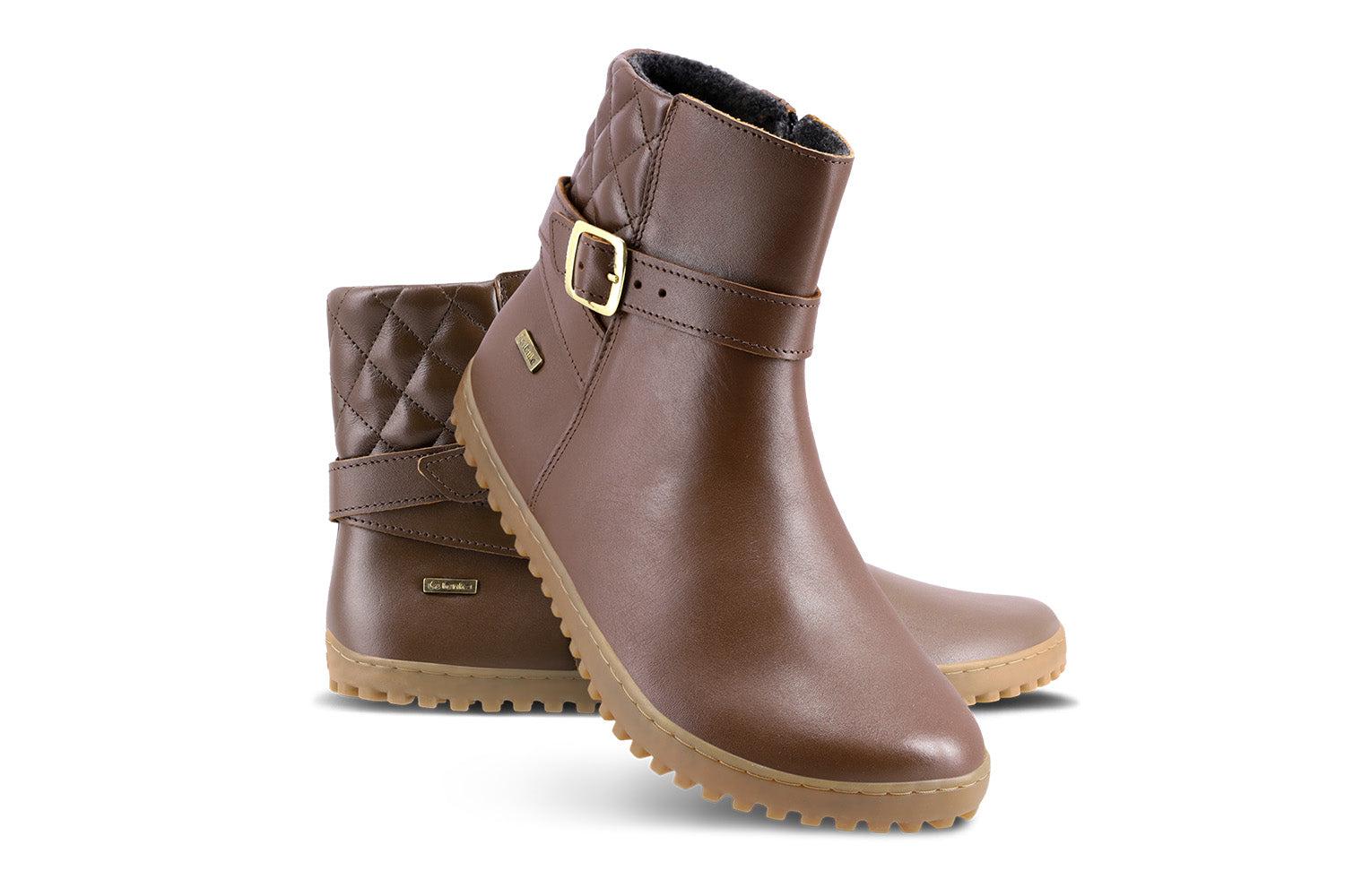 Be Lenka - Diva Dark Brown - Botines barefoot-Be Lenka-Cacles Barefoot-Tienda de calzado barefoot respetuoso minimalista
