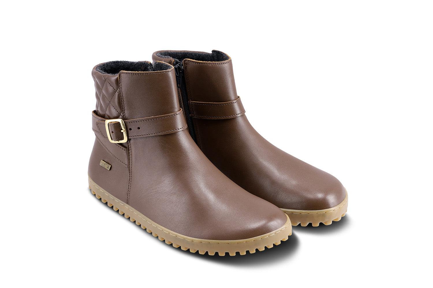 Be Lenka - Diva Dark Brown - Botines barefoot-Be Lenka-Cacles Barefoot-Tienda de calzado barefoot respetuoso minimalista